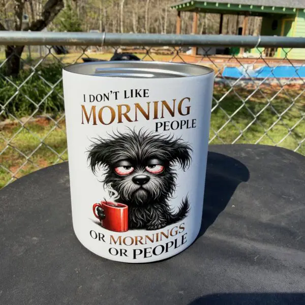 Personalized 12 oz White Camper Mug – UV Printed Gift