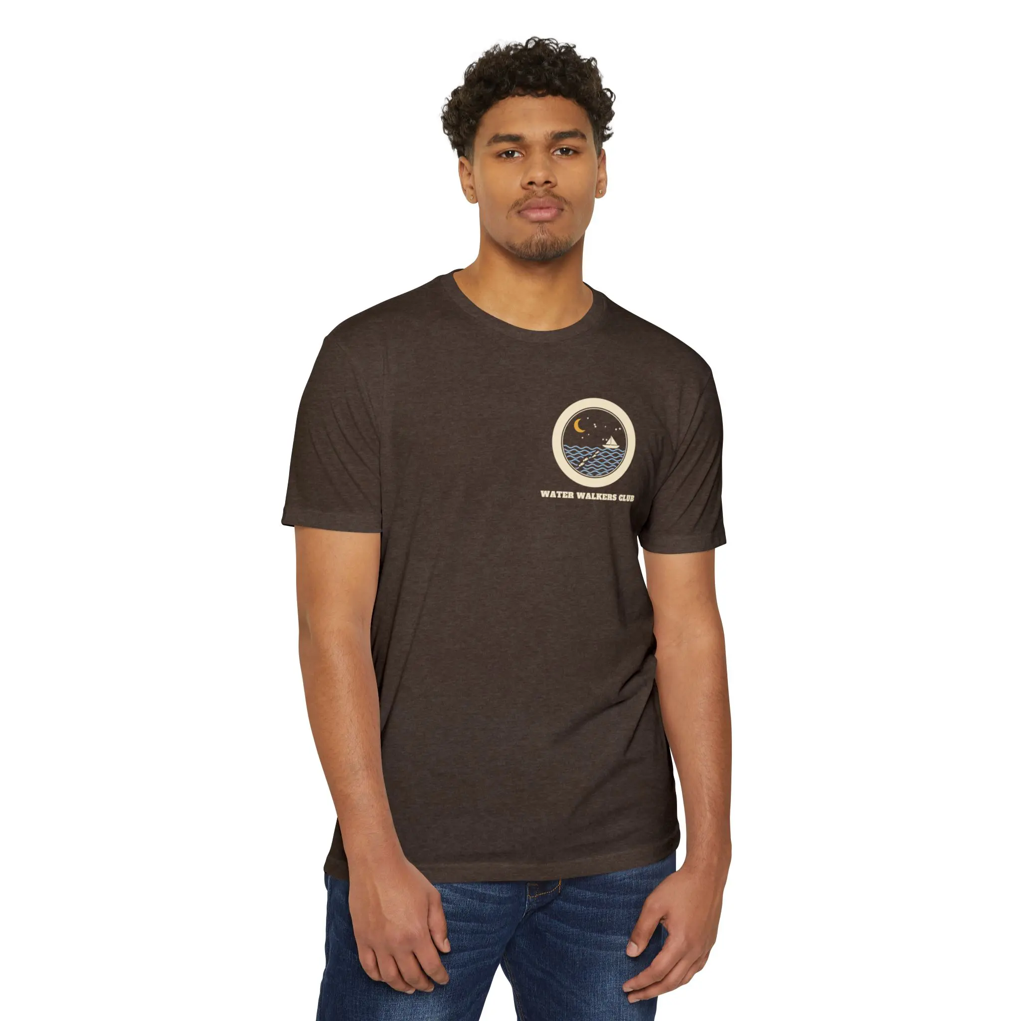 Water Walkers Club T-Shirt | Matthew 14 Front and Back Tee - Image 11