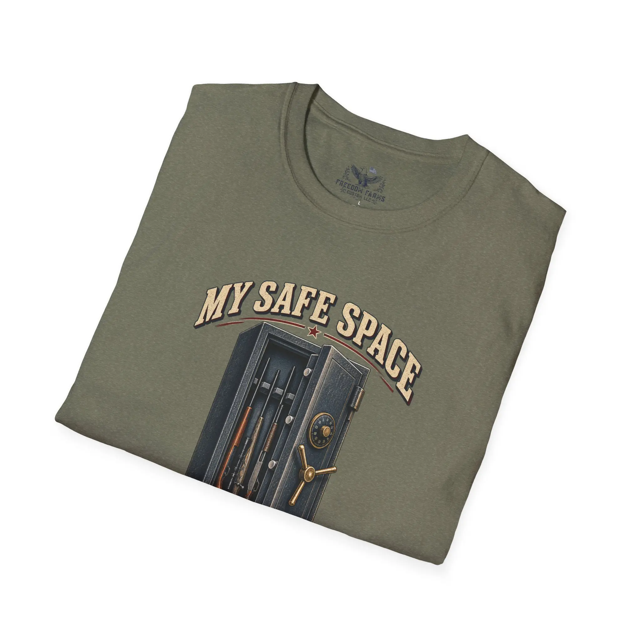 My Safe Space Has a Combination T-Shirt | Funny Gun Safe Tee - Image 8