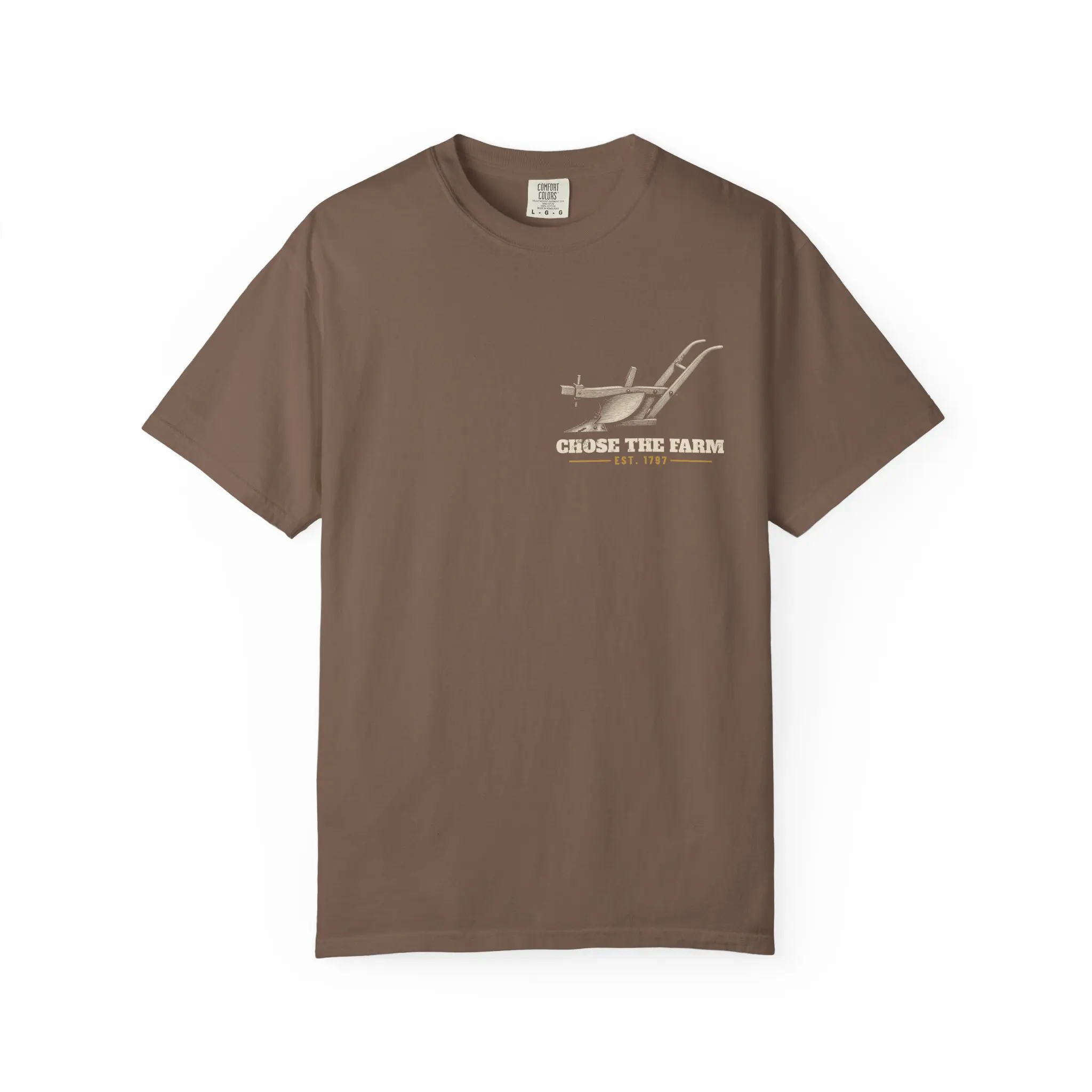 Could Have Been King, Chose the Farm T-Shirt | George Washington Front and Back Tee