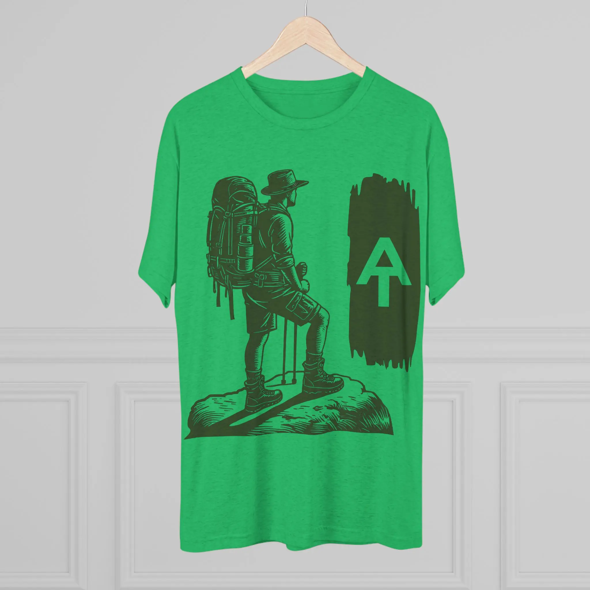 Appalachian Trail Hiker Tri-Blend Tee | AT Backpacker Mountain Shirt - Image 8