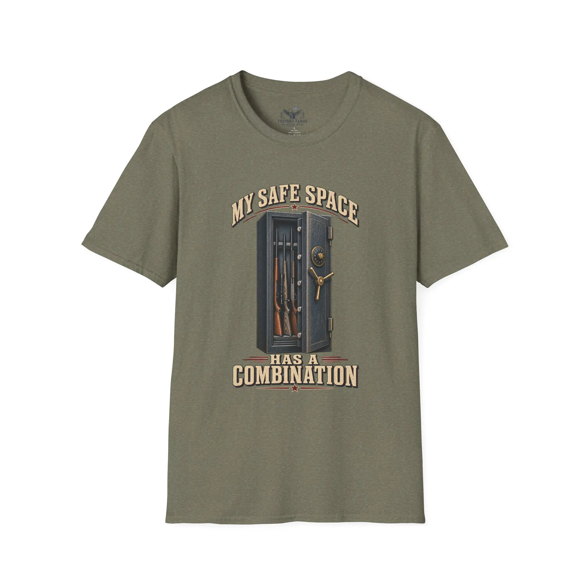 My Safe Space Has a Combination T-Shirt | Funny Gun Safe Tee - Image 5