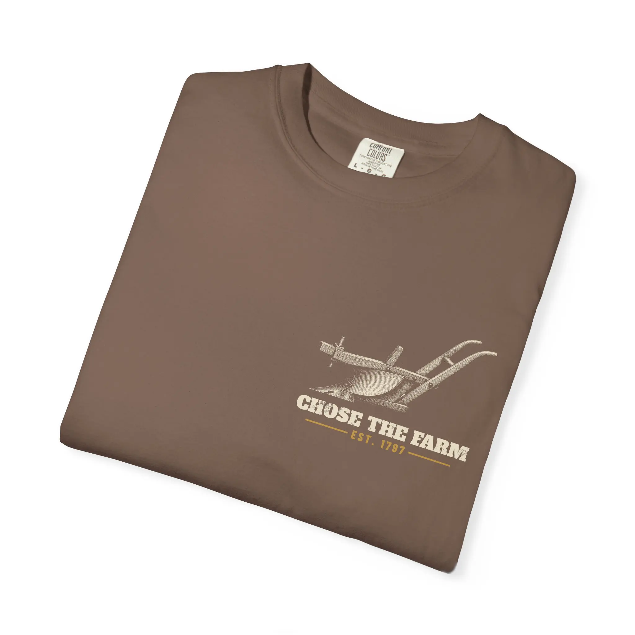 Could Have Been King, Chose the Farm T-Shirt | George Washington Front and Back Tee - Image 3