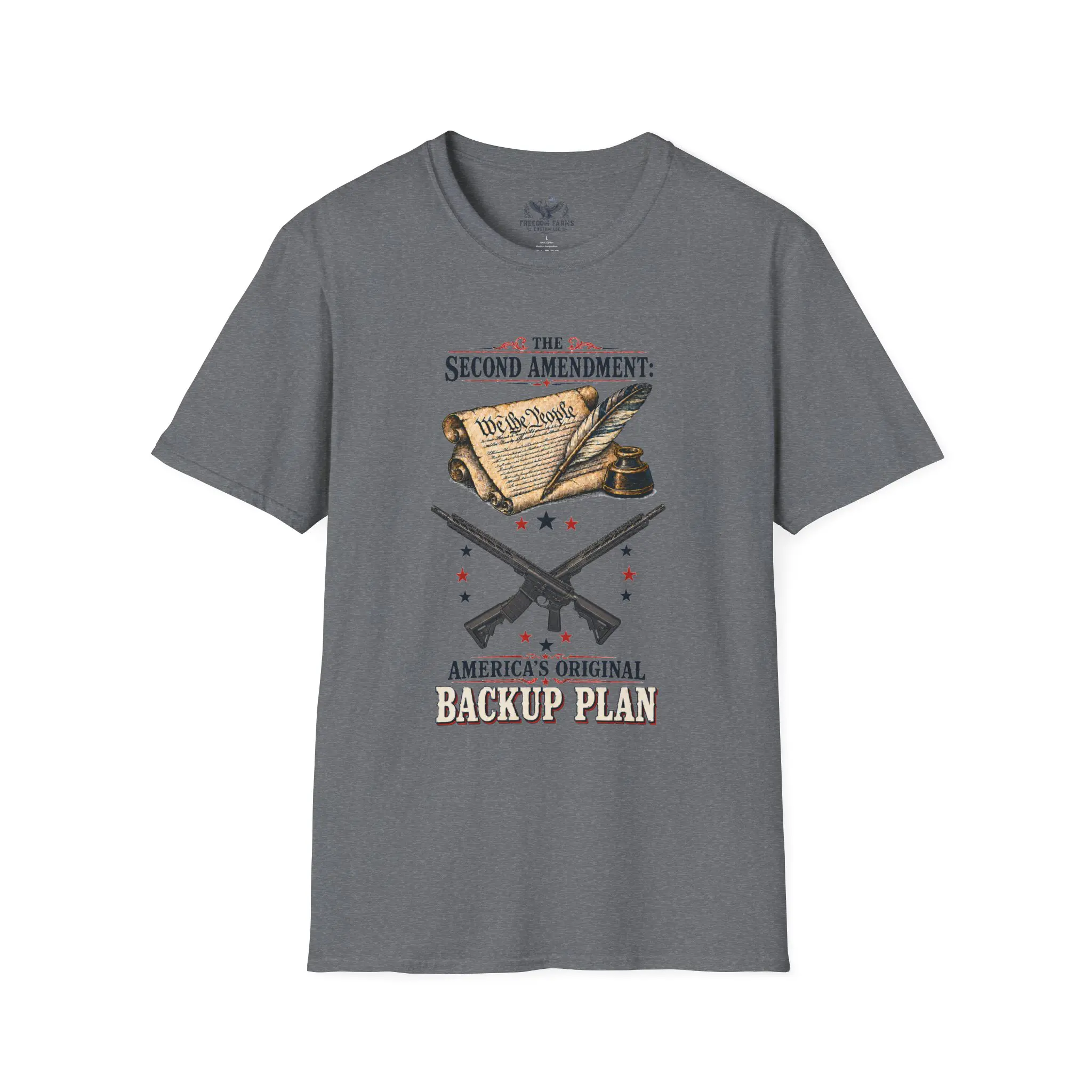 The Second Amendment: America's Original Backup Plan Tee | We the People 2A - Image 9