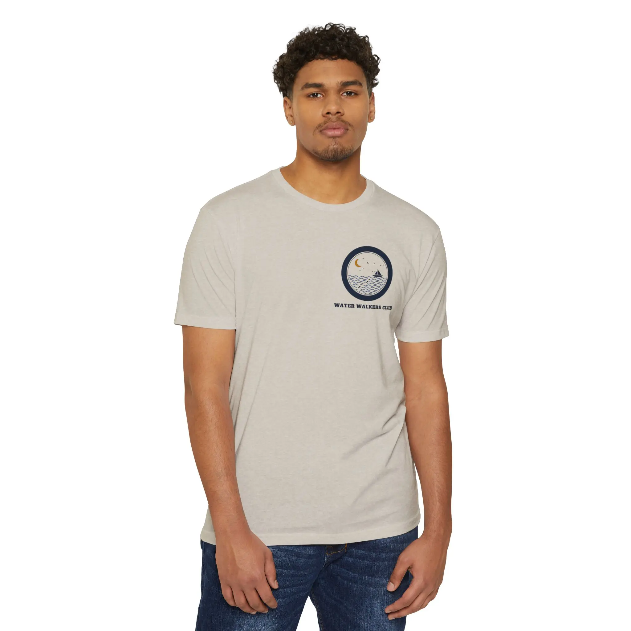 Water Walkers Club T-Shirt | Matthew 14 Front and Back Tee - Image 7