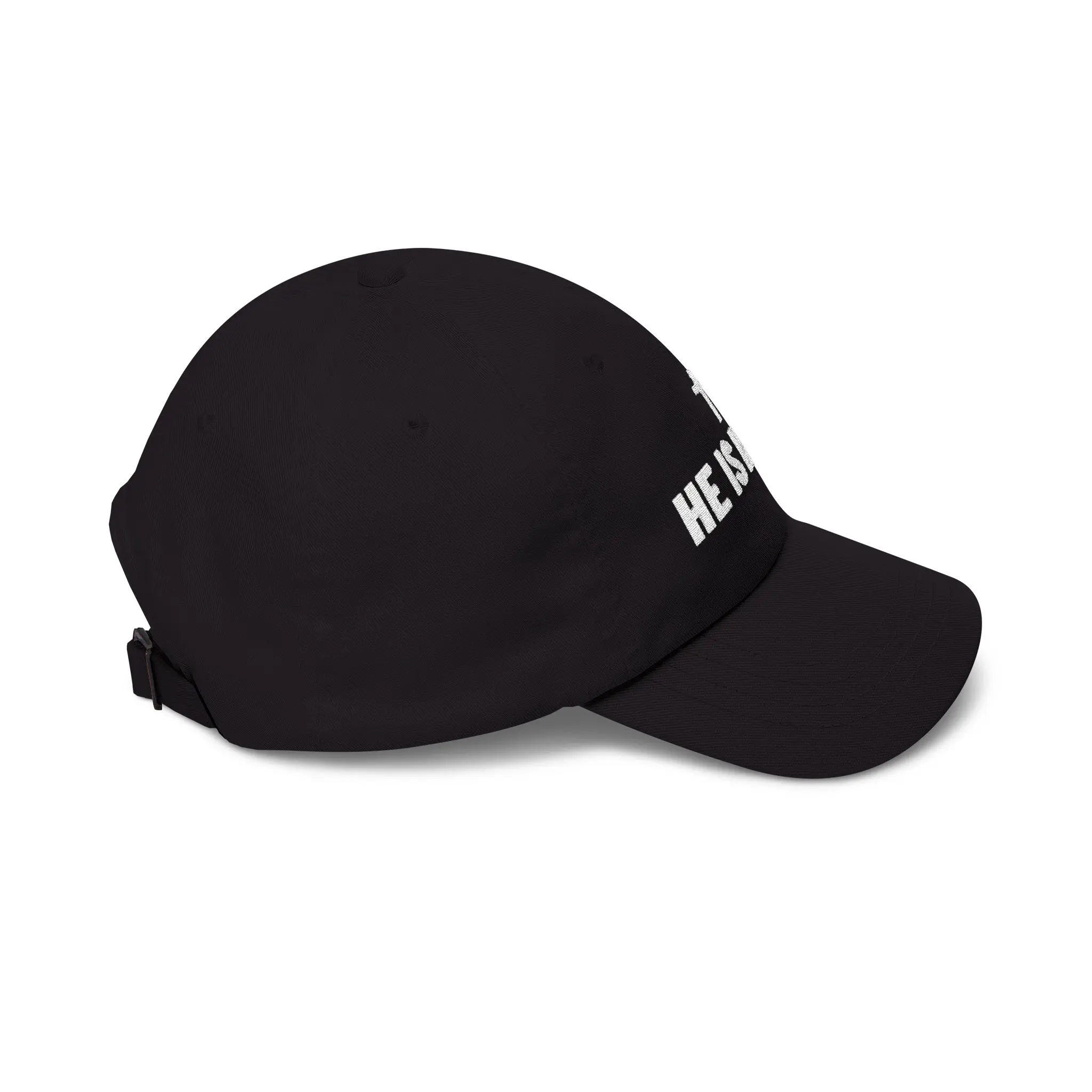 He Is Risen Dad Hat | Embroidered Empty Cross Christian Cap - Image 8