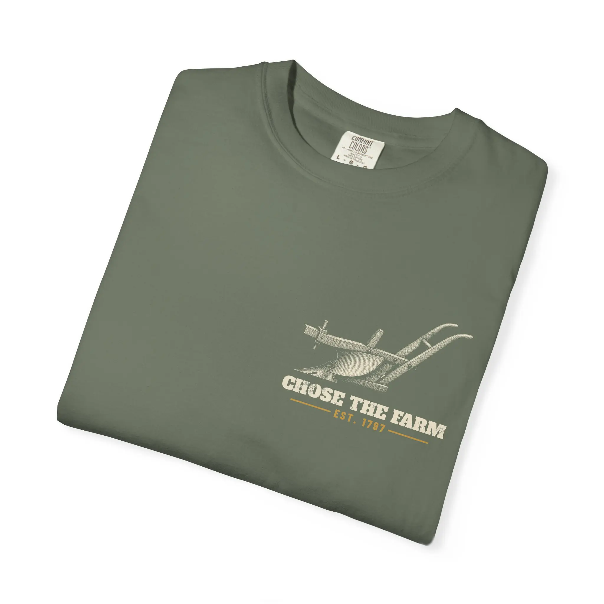 Could Have Been King, Chose the Farm T-Shirt | George Washington Front and Back Tee - Image 11