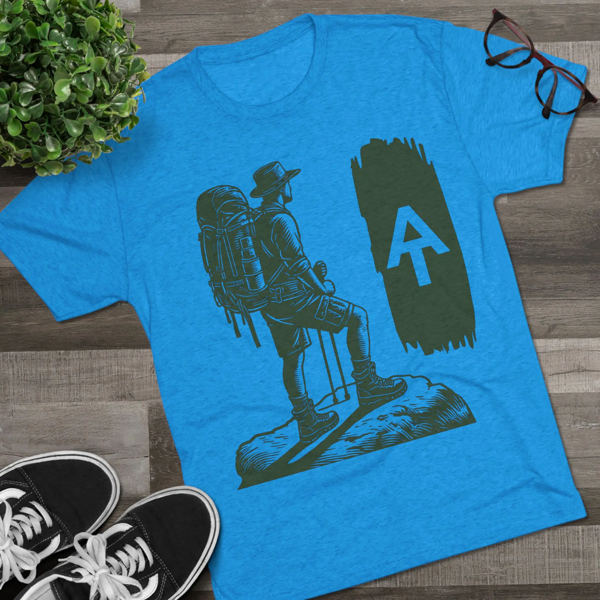 Appalachian Trail Hiker Tri-Blend Tee | AT Backpacker Mountain Shirt - Image 11
