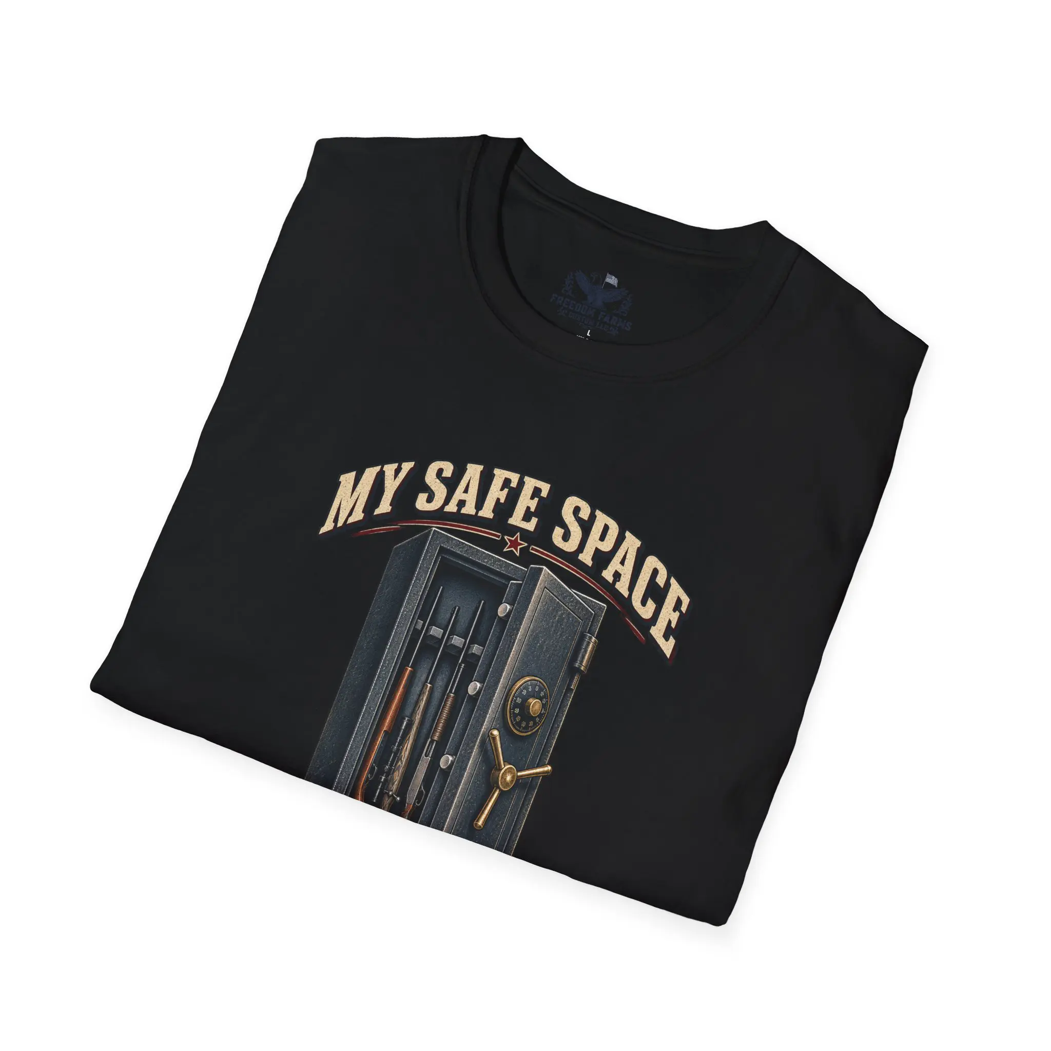 My Safe Space Has a Combination T-Shirt | Funny Gun Safe Tee - Image 4