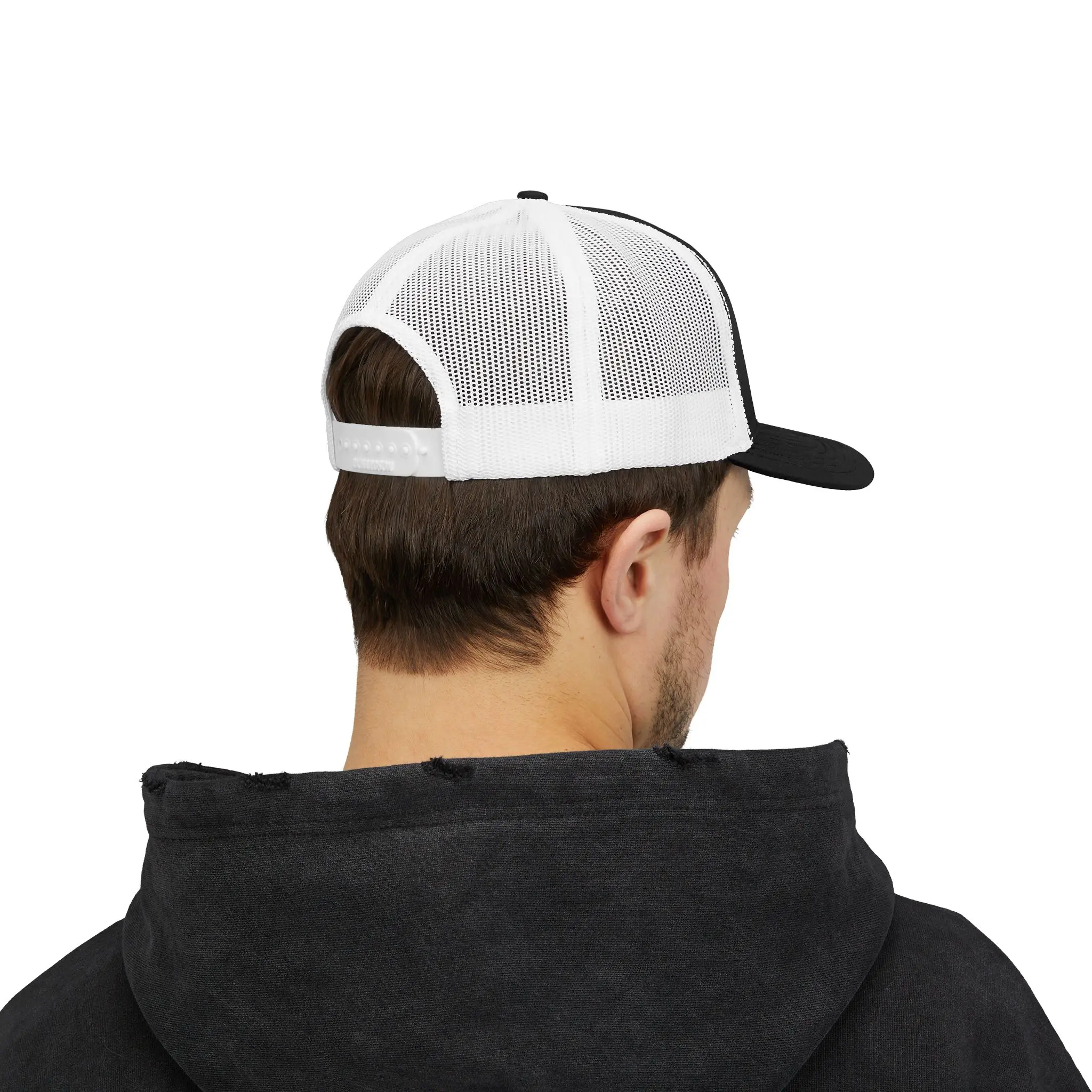 Mayflower 1620 Trucker Hat | Embroidered Ship Snapback - Image 8