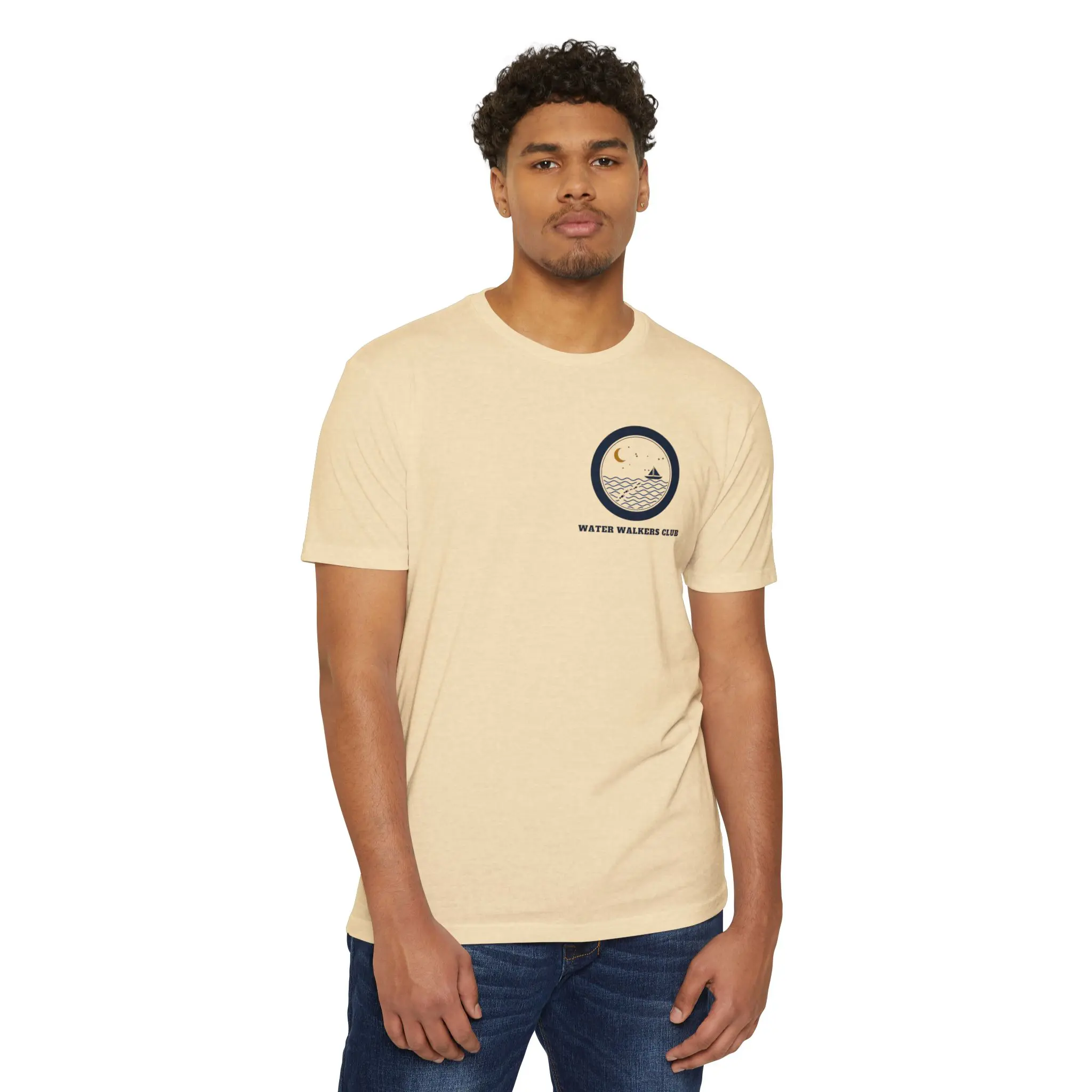 Water Walkers Club T-Shirt | Matthew 14 Front and Back Tee - Image 3