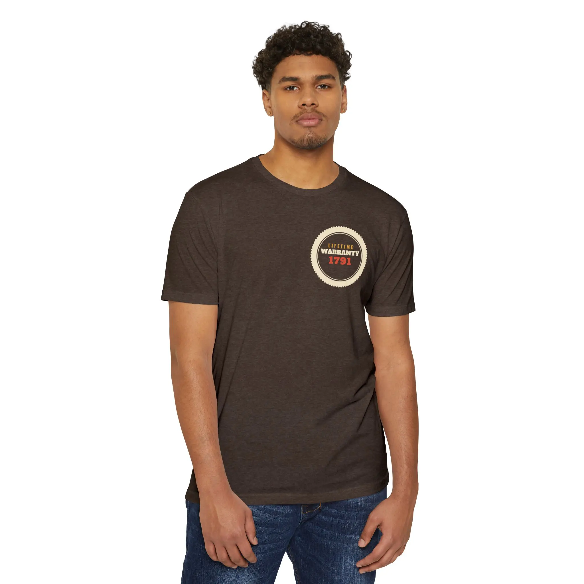 Lifetime Warranty 1791 T-Shirt | Second Amendment Front and Back Tee - Image 11