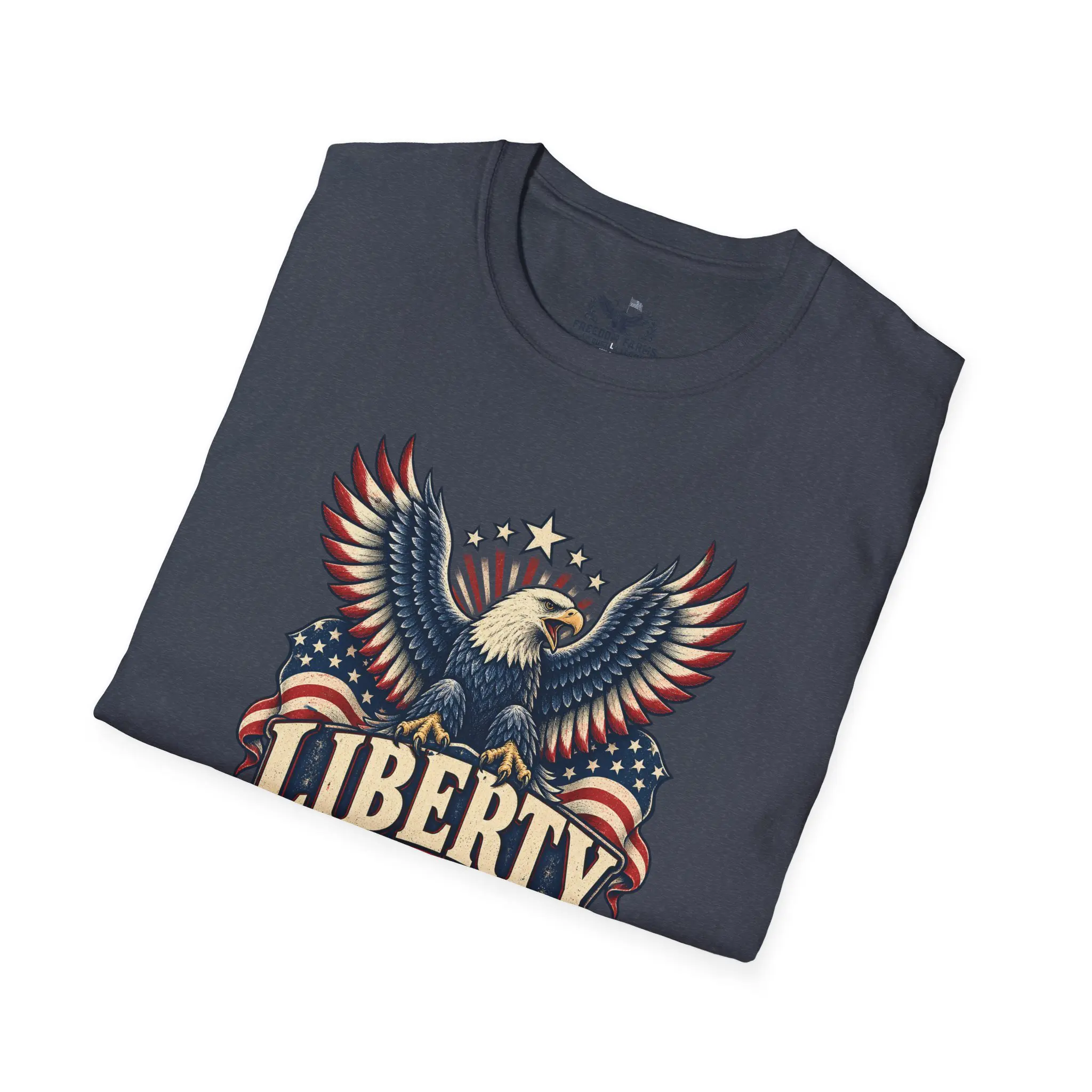 Liberty Is a God-Given Right T-Shirt | Patriotic Eagle Americana Tee - Image 12