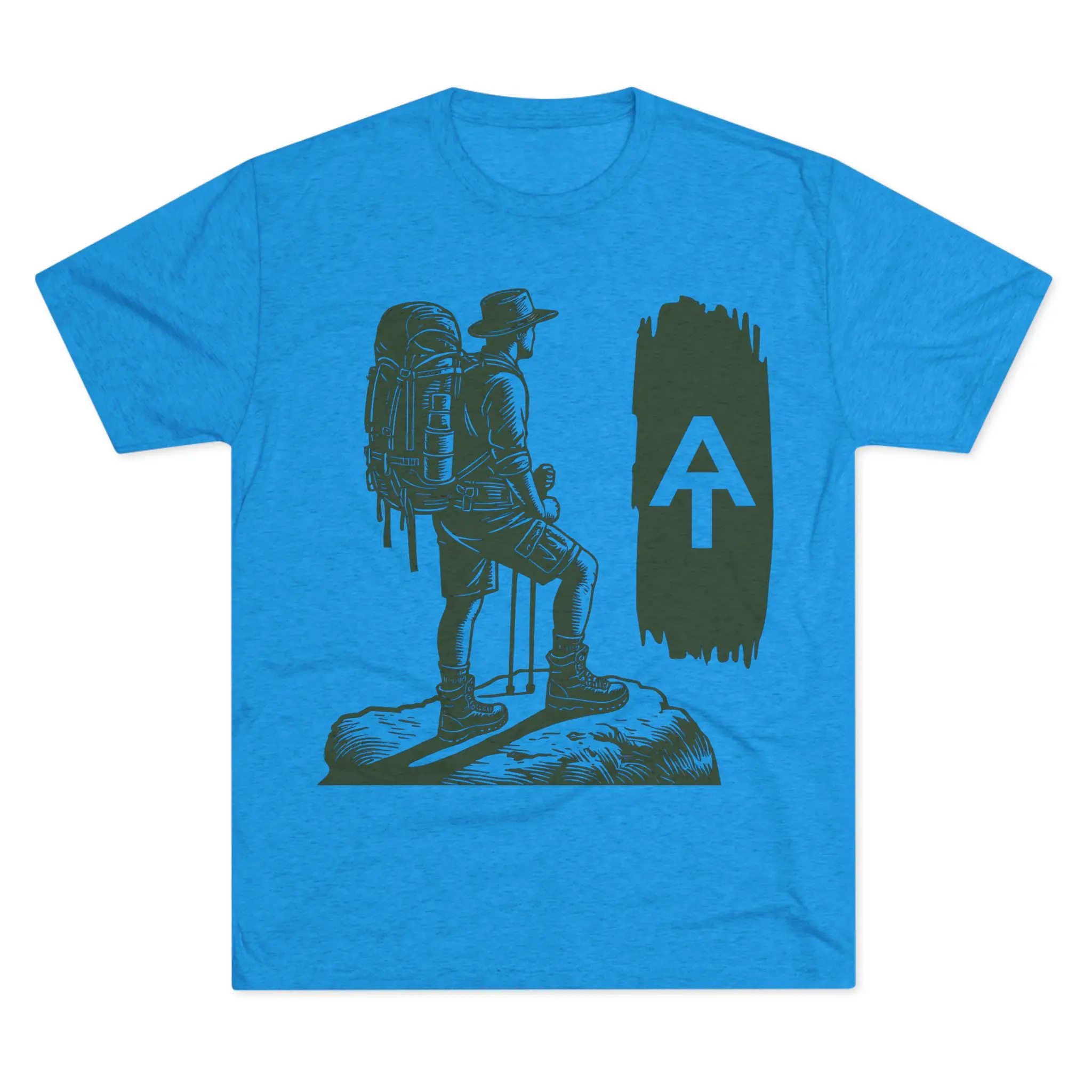 Appalachian Trail Hiker Tri-Blend Tee | AT Backpacker Mountain Shirt - Image 9