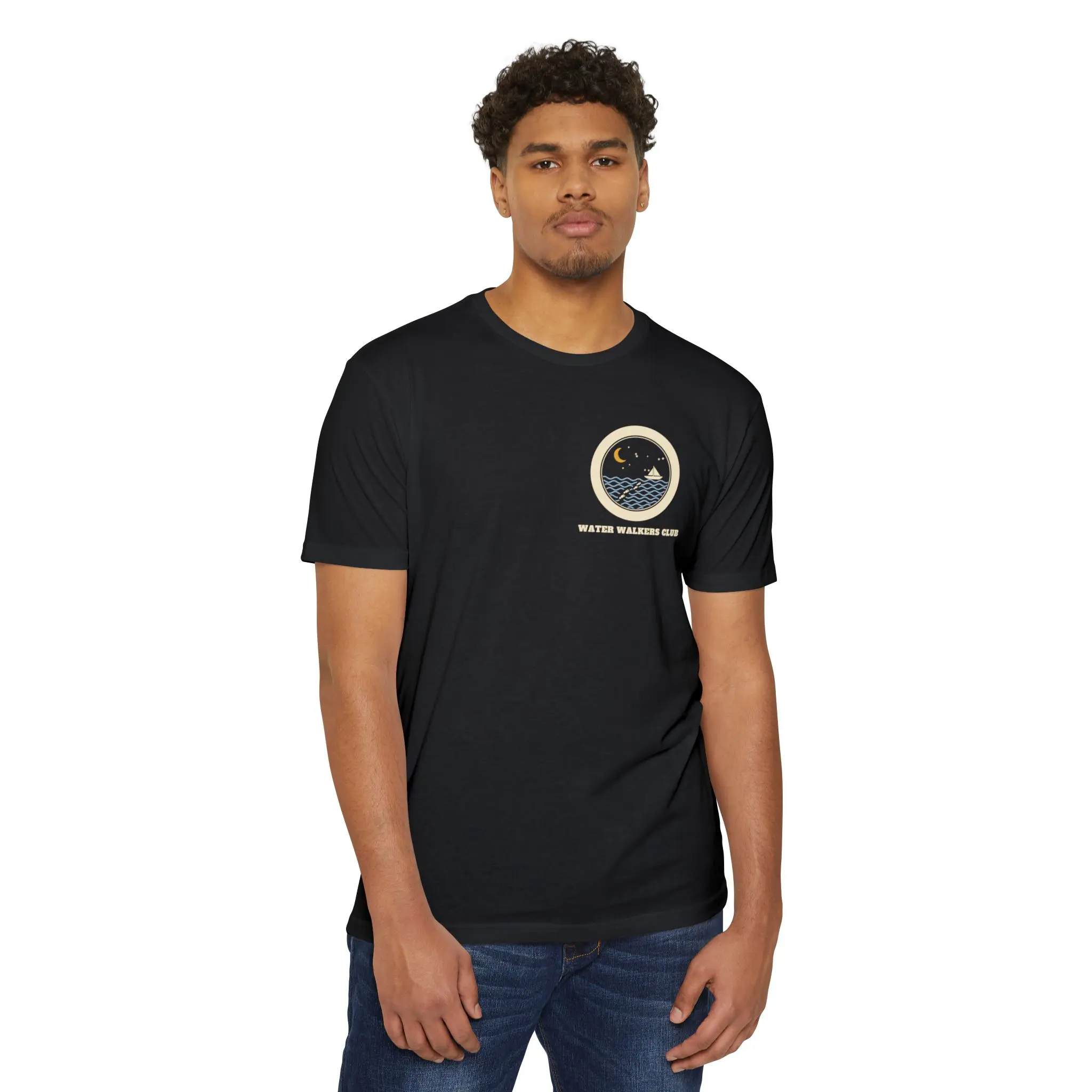 Water Walkers Club T-Shirt | Matthew 14 Front and Back Tee - Image 19