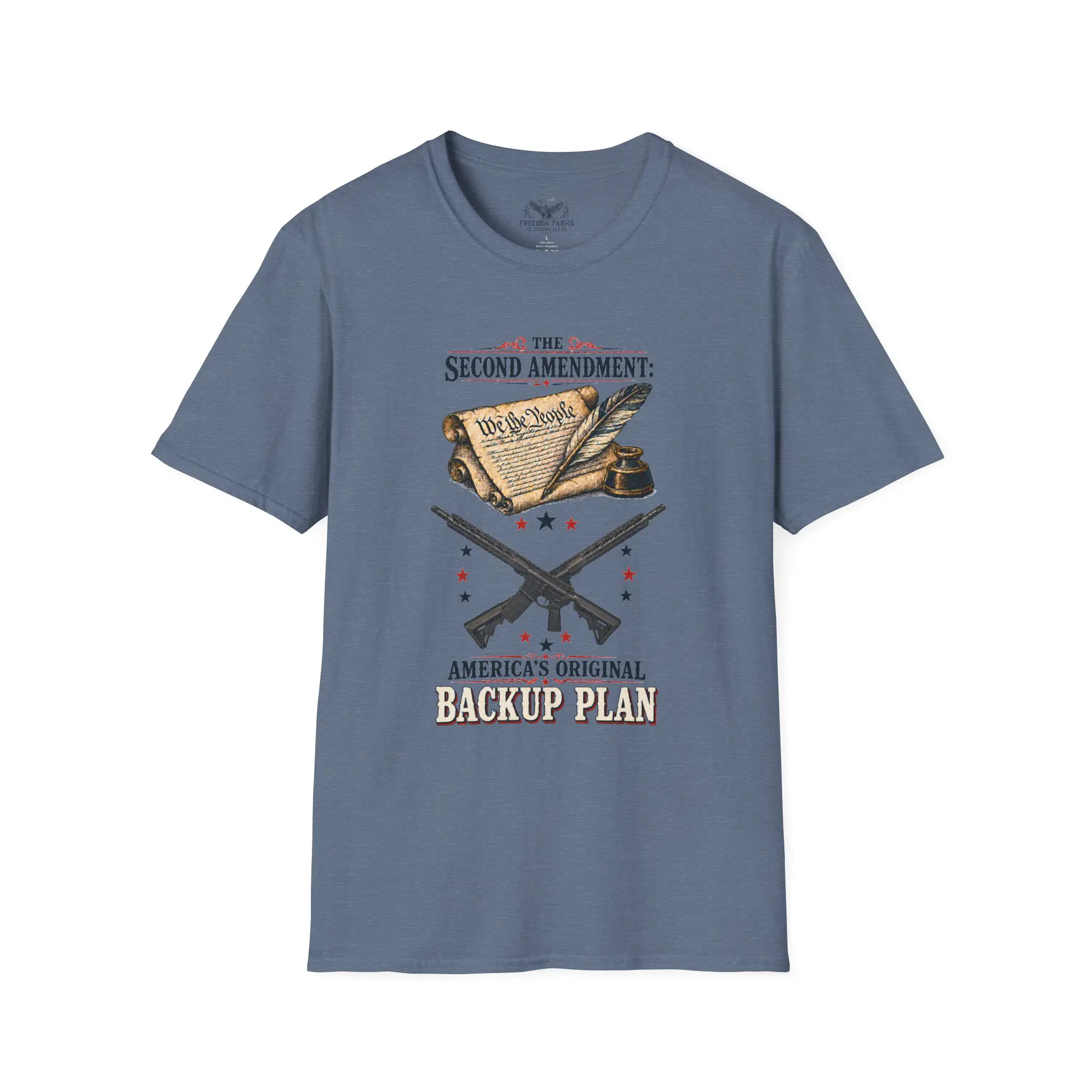 The Second Amendment: America's Original Backup Plan Tee | We the People 2A - Image 13