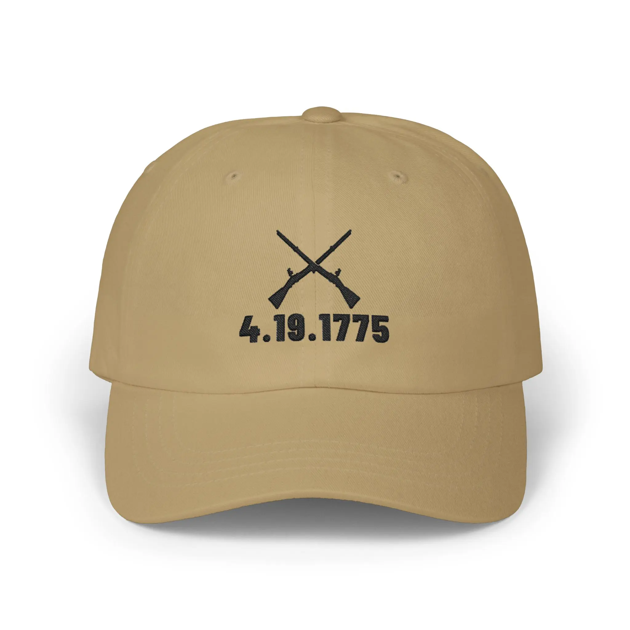 Concord 4.19.1775 Dad Hat | Embroidered Musket Revolutionary War Cap - Image 5