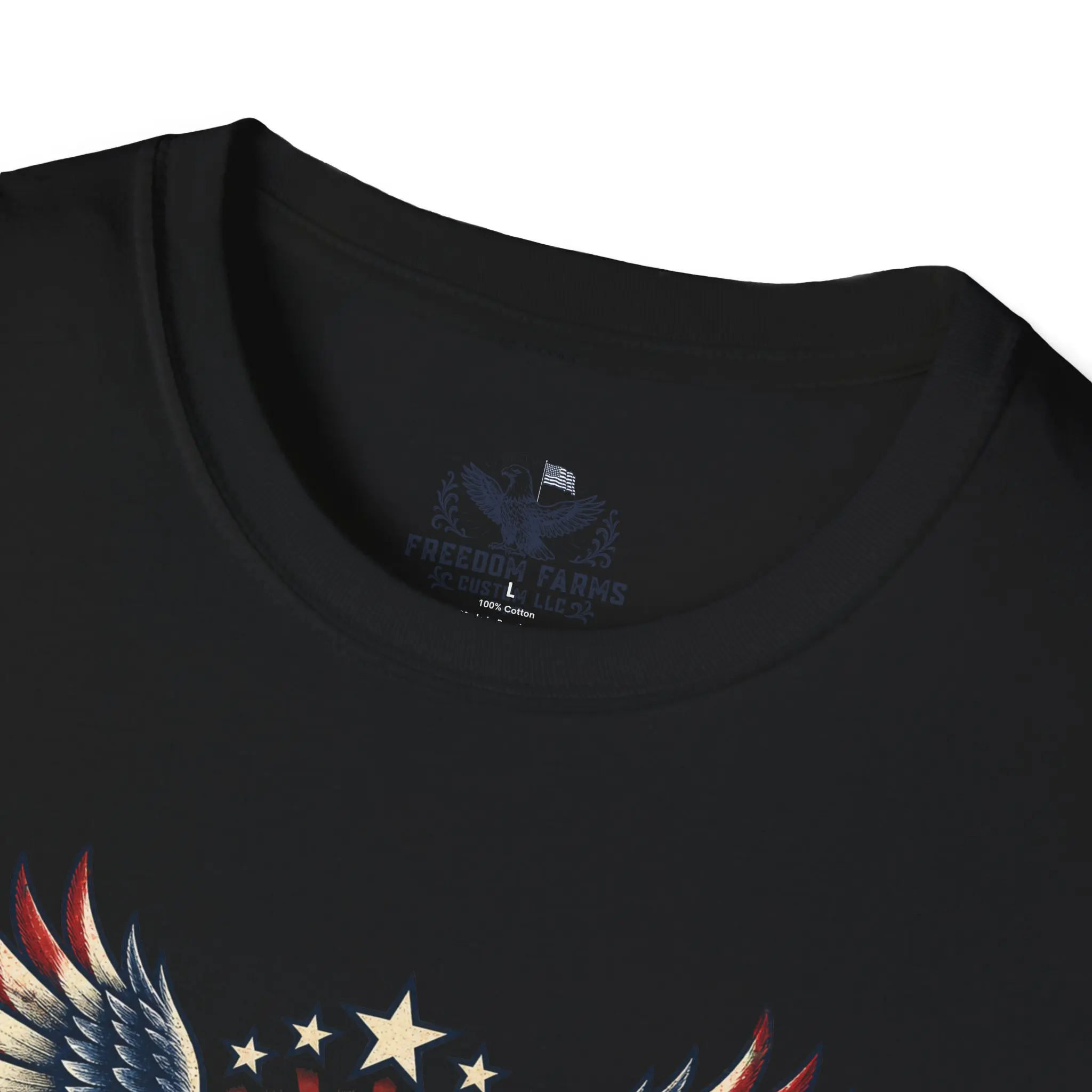Liberty Is a God-Given Right T-Shirt | Patriotic Eagle Americana Tee - Image 3
