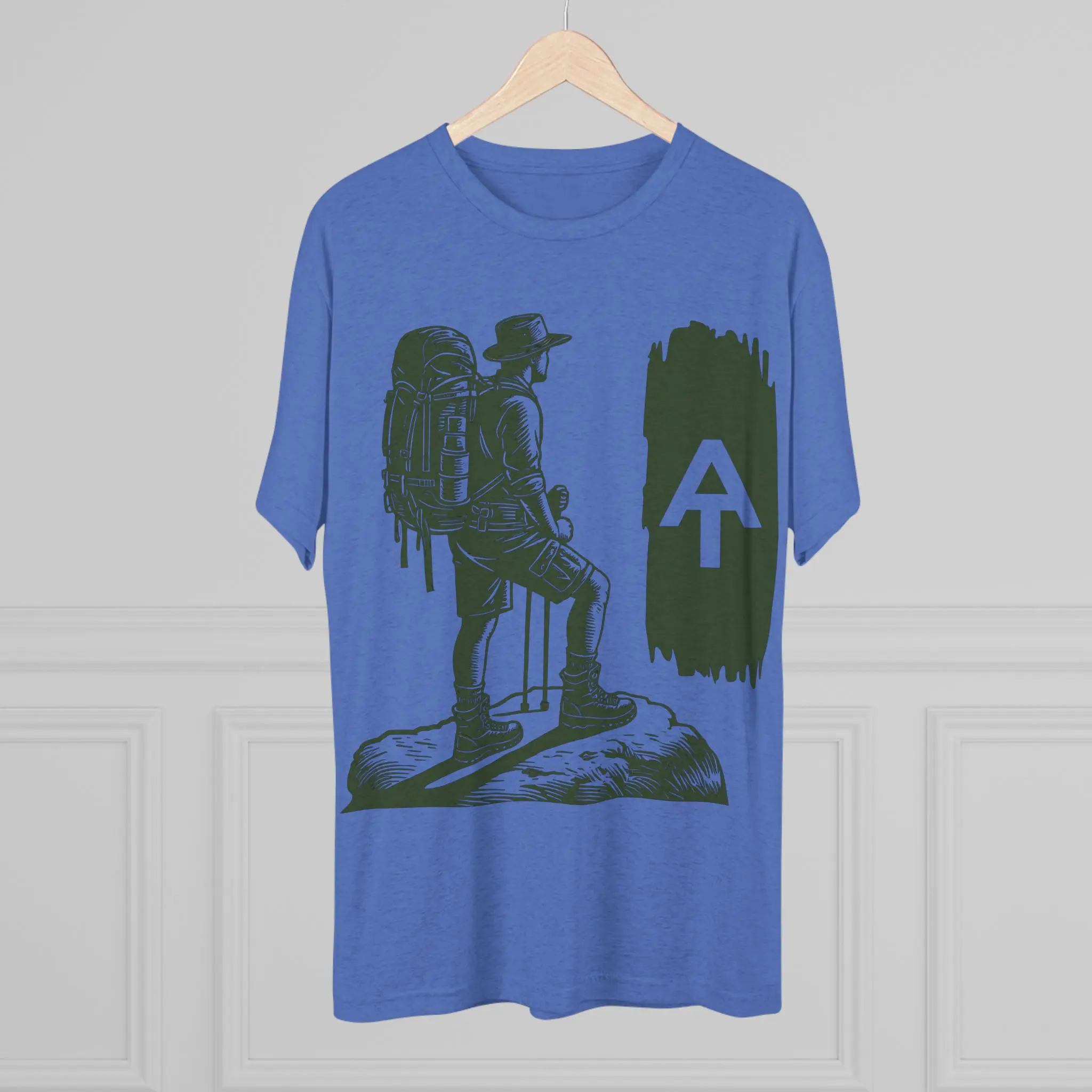 Appalachian Trail Hiker Tri-Blend Tee | AT Backpacker Mountain Shirt - Image 16