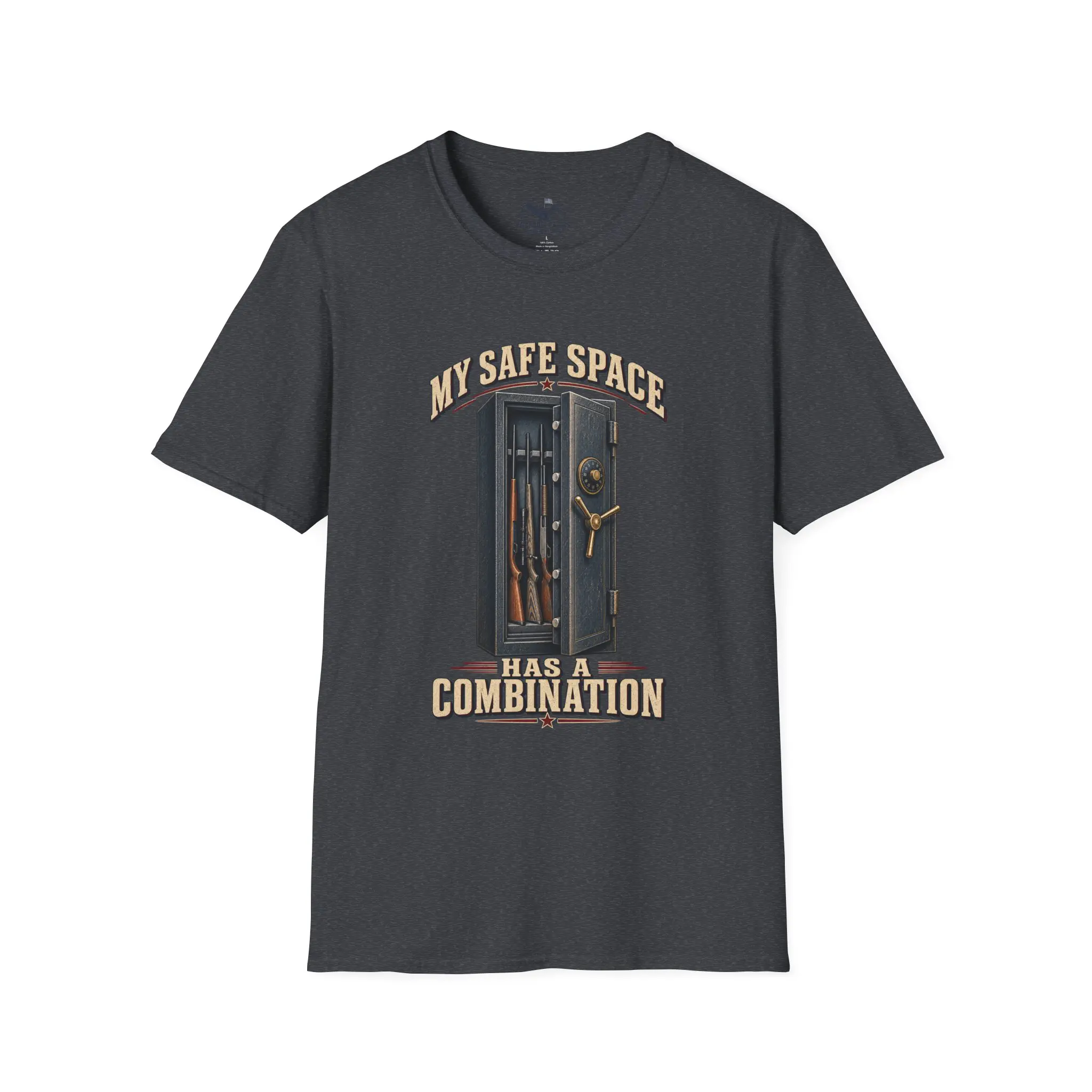 My Safe Space Has a Combination T-Shirt | Funny Gun Safe Tee - Image 17