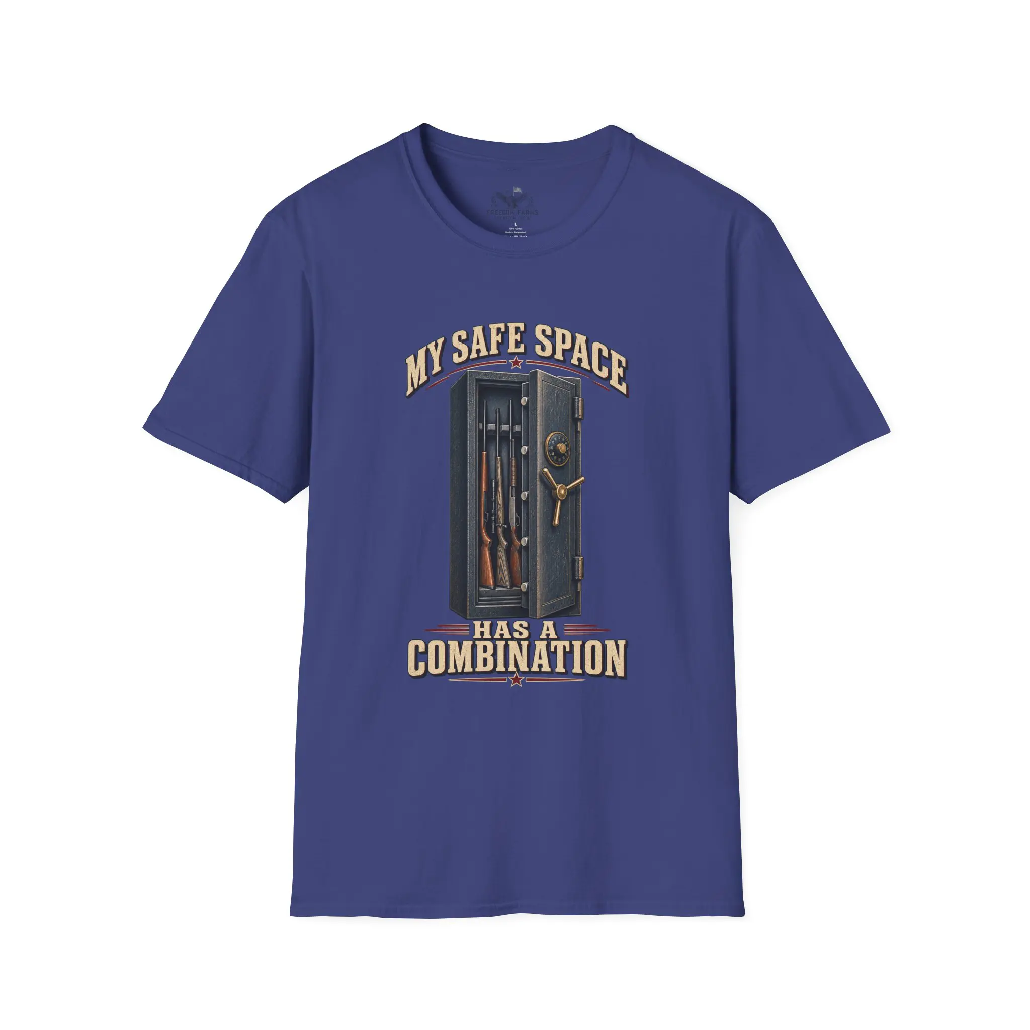 My Safe Space Has a Combination T-Shirt | Funny Gun Safe Tee - Image 13