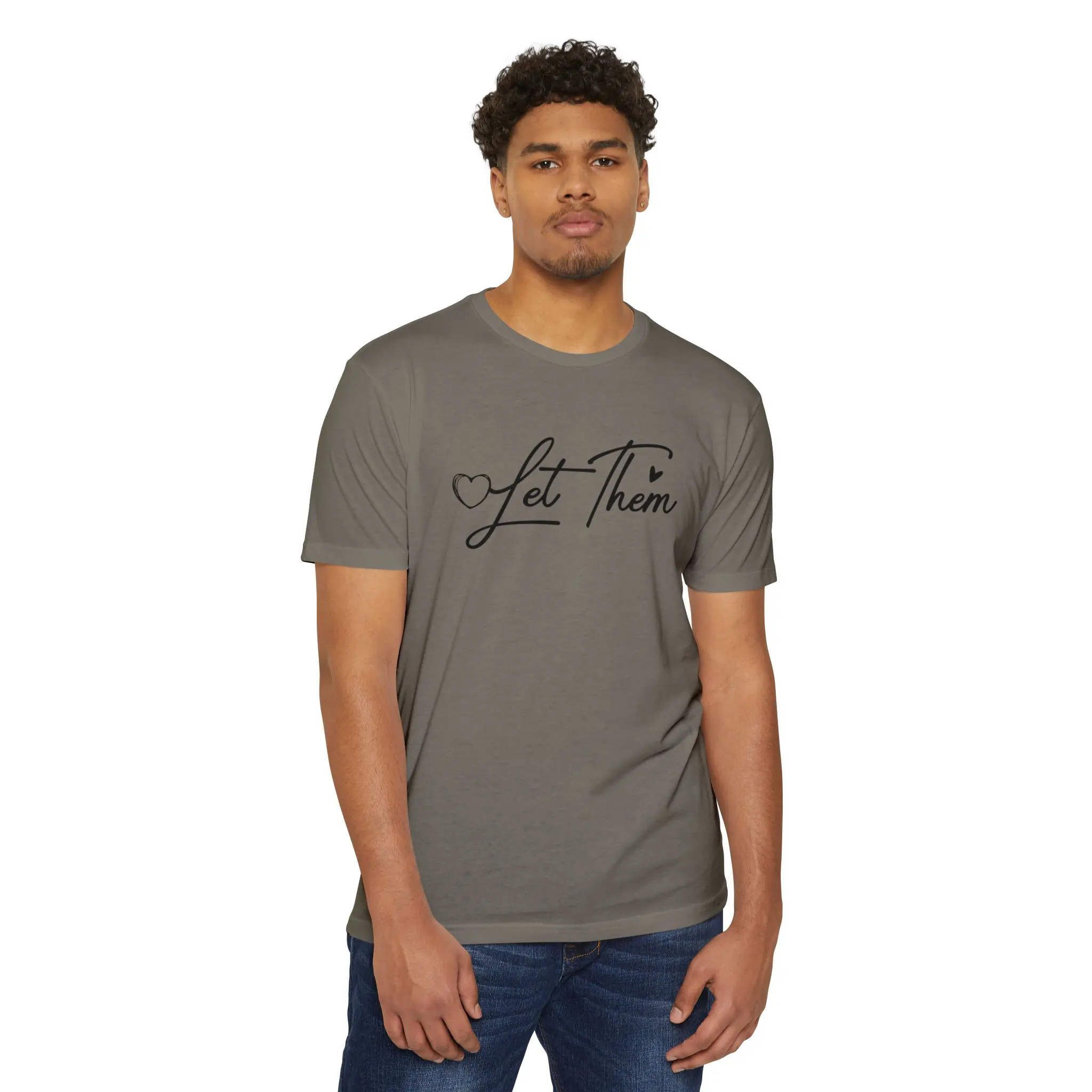 Let Them Front and Back Print T-Shirt | Never Let Them Dim Your Light Tee - Image 7