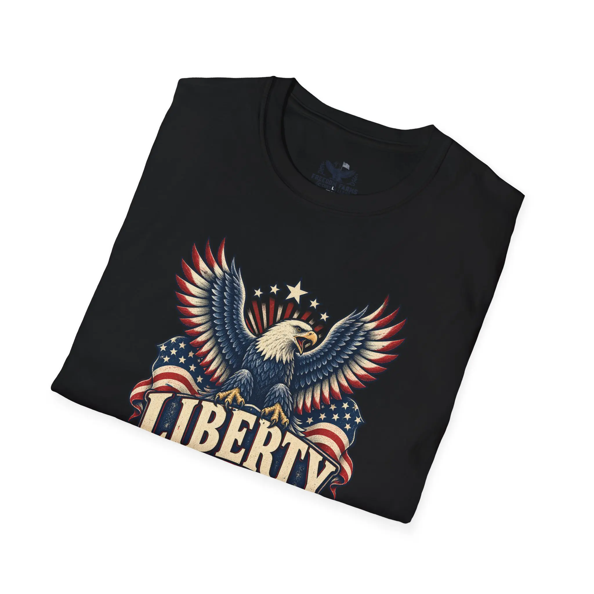 Liberty Is a God-Given Right T-Shirt | Patriotic Eagle Americana Tee - Image 4