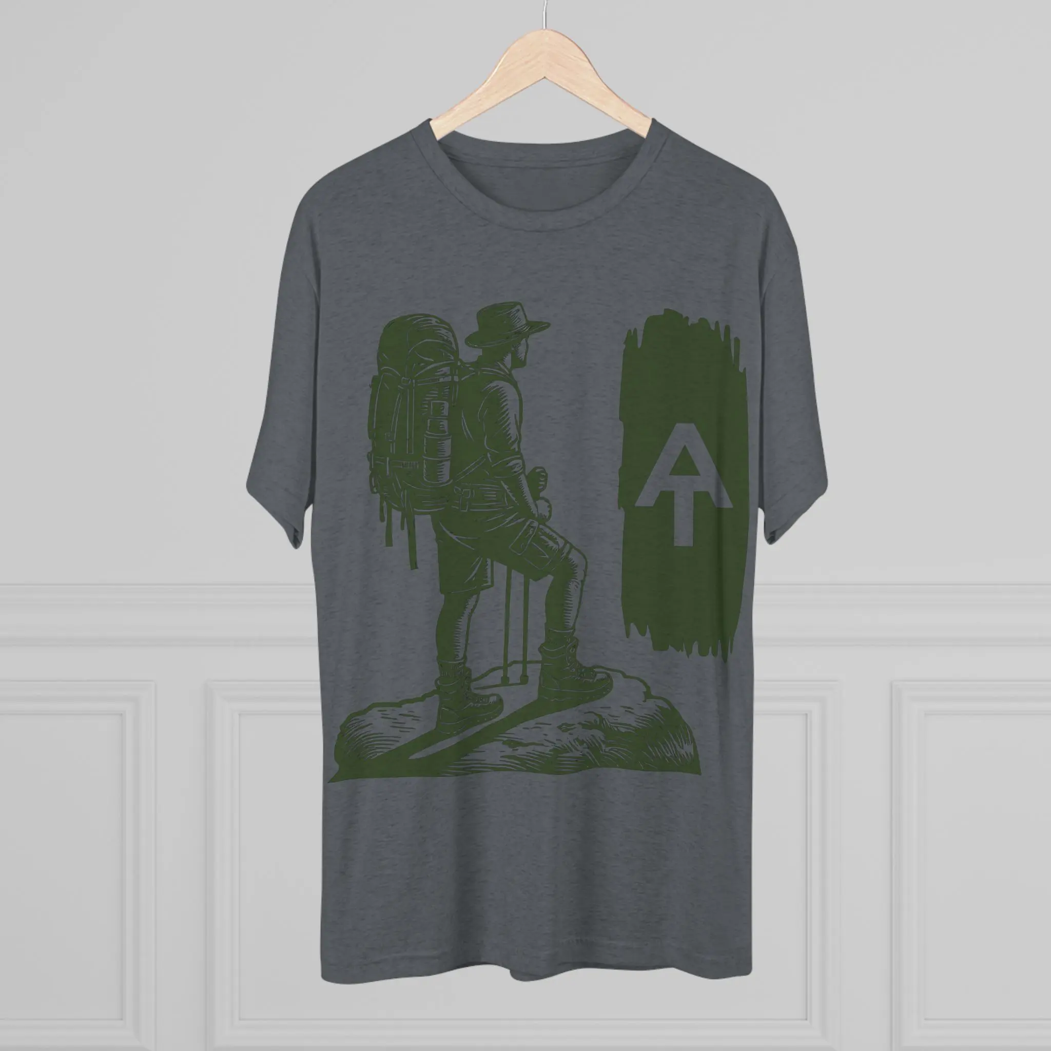 Appalachian Trail Hiker Tri-Blend Tee | AT Backpacker Mountain Shirt - Image 20