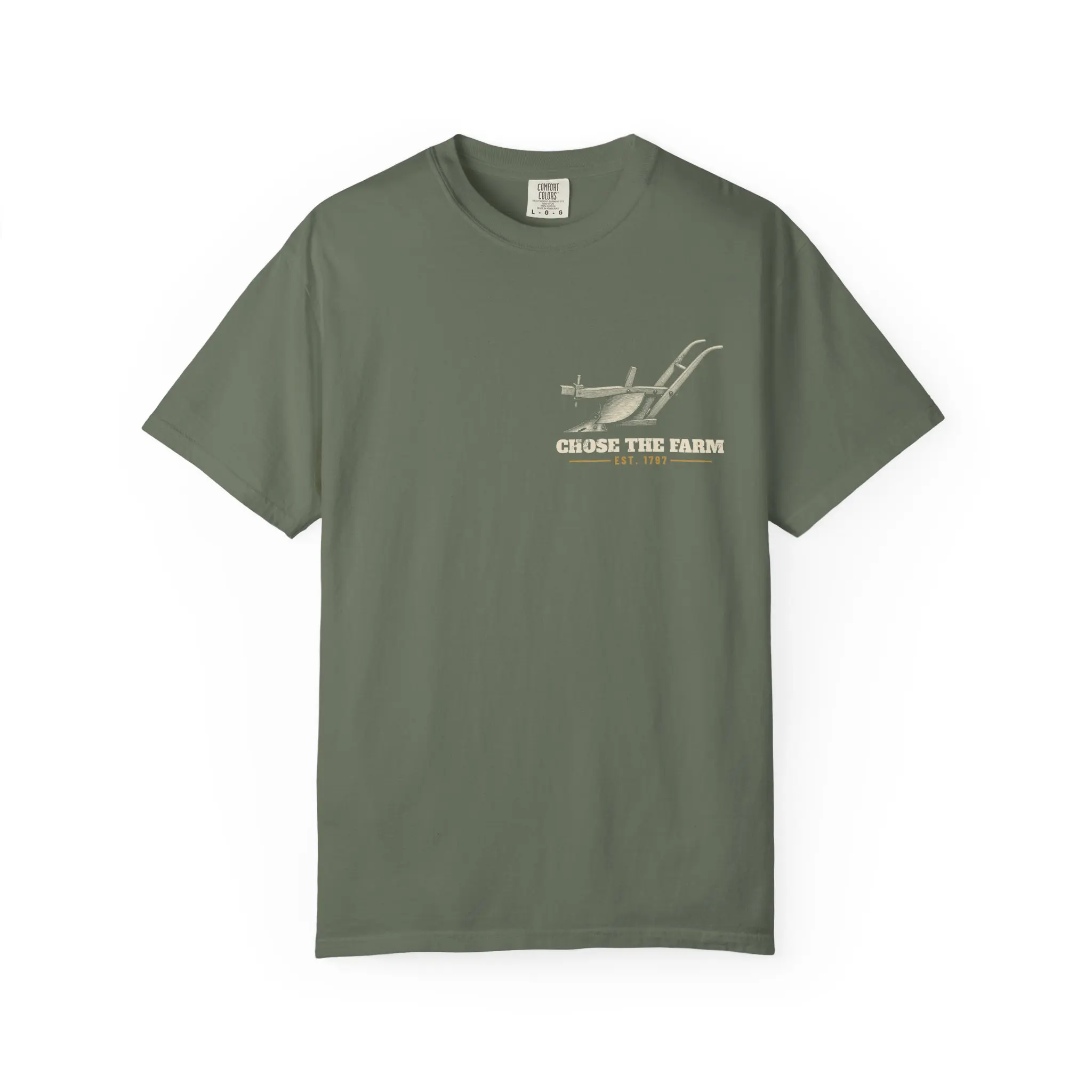 Could Have Been King, Chose the Farm T-Shirt | George Washington Front and Back Tee - Image 9