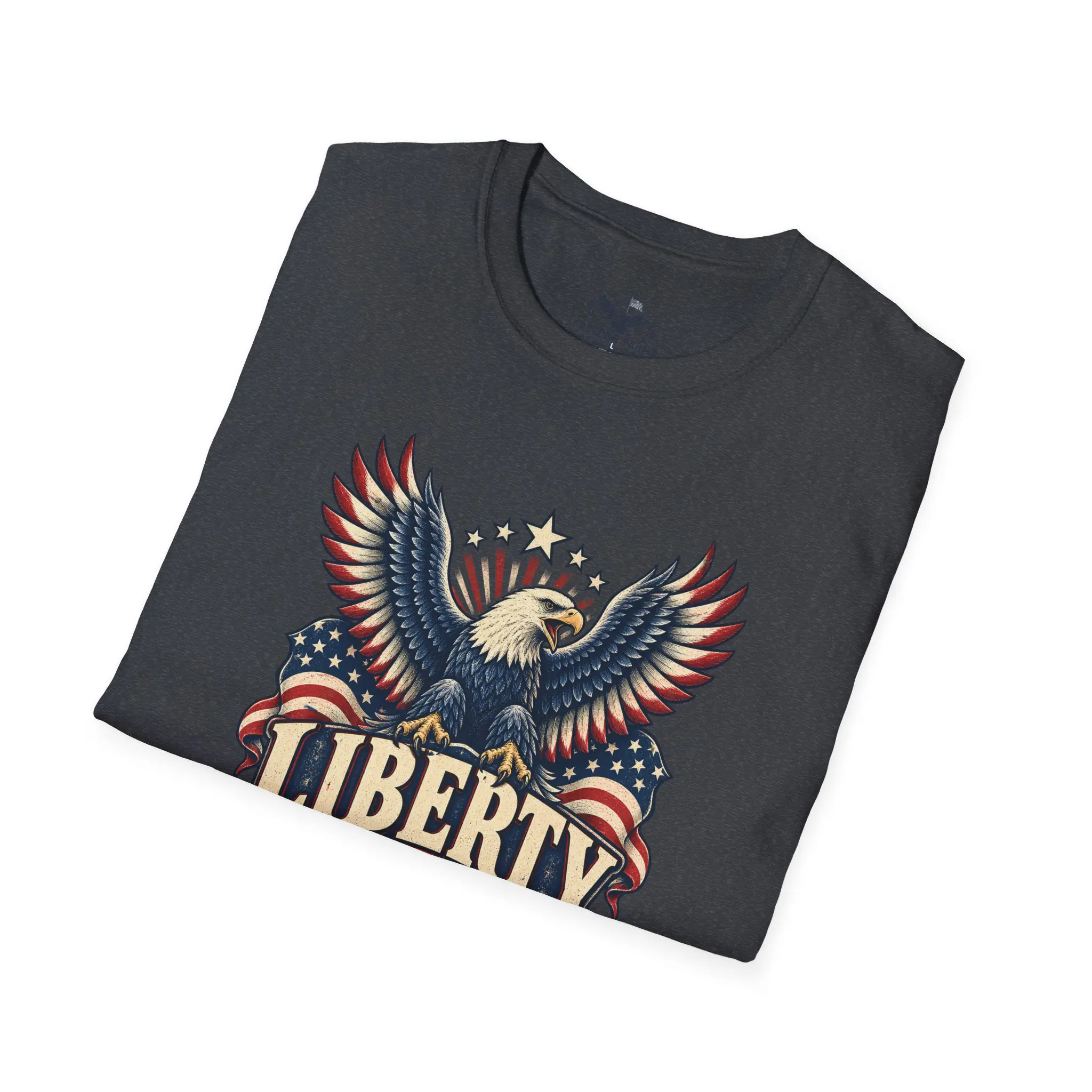 Liberty Is a God-Given Right T-Shirt | Patriotic Eagle Americana Tee - Image 8