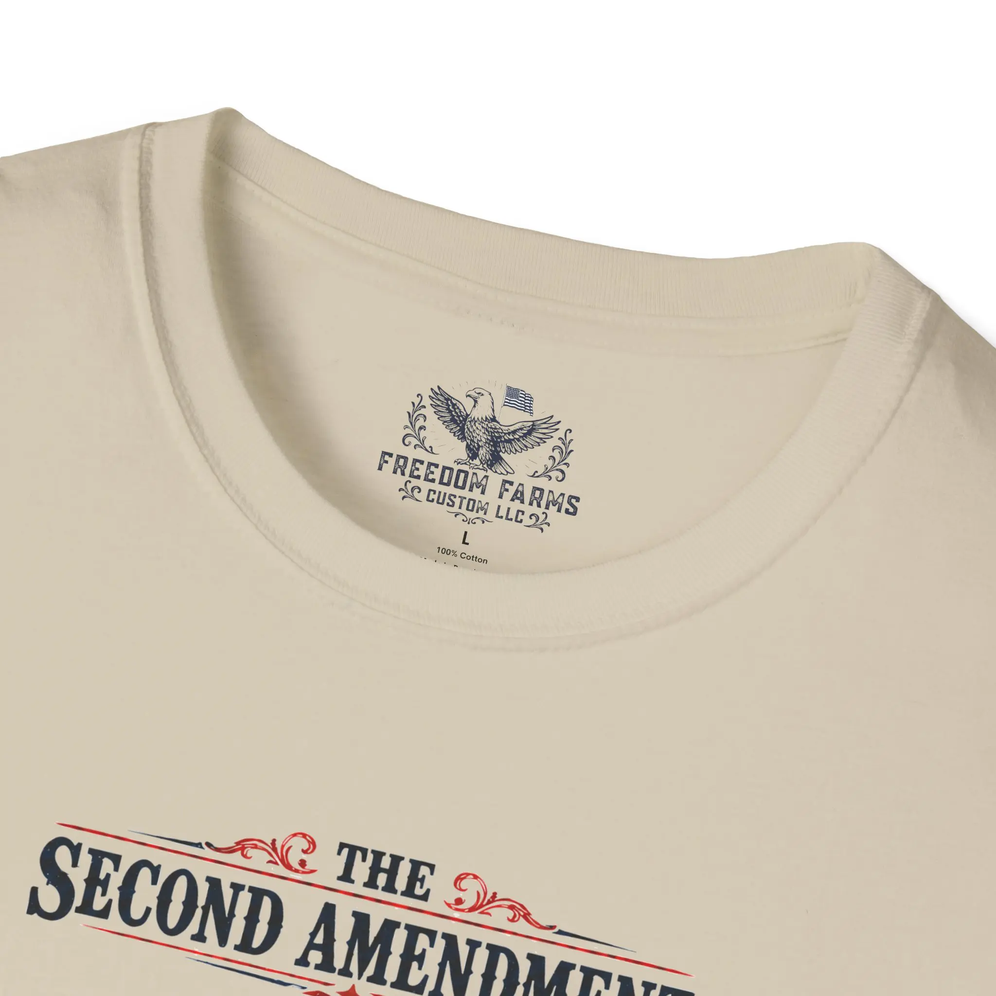 The Second Amendment: America's Original Backup Plan Tee | We the People 2A - Image 3