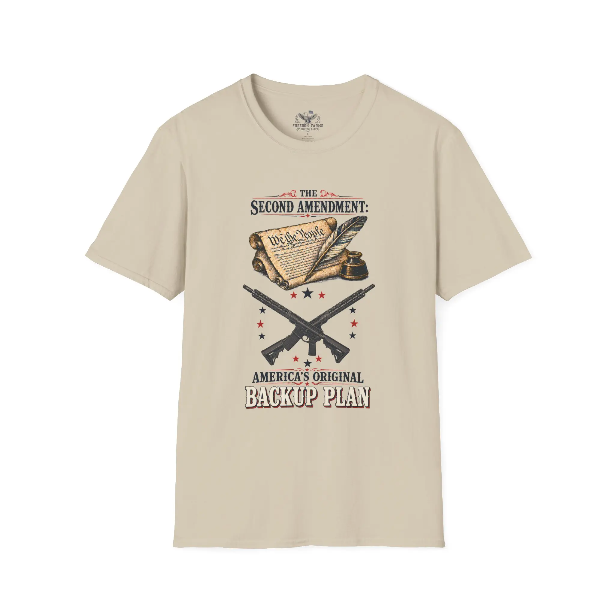 The Second Amendment: America's Original Backup Plan Tee | We the People 2A