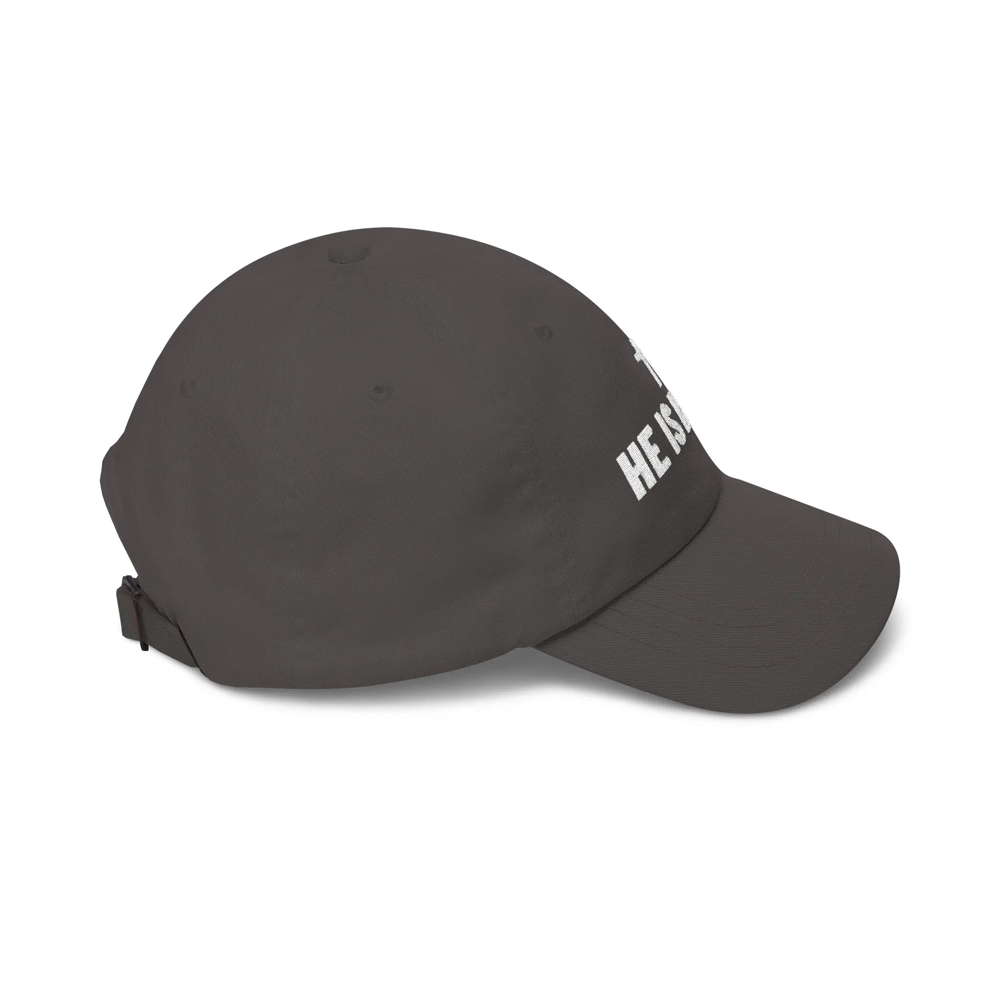 He Is Risen Dad Hat | Embroidered Empty Cross Christian Cap - Image 12