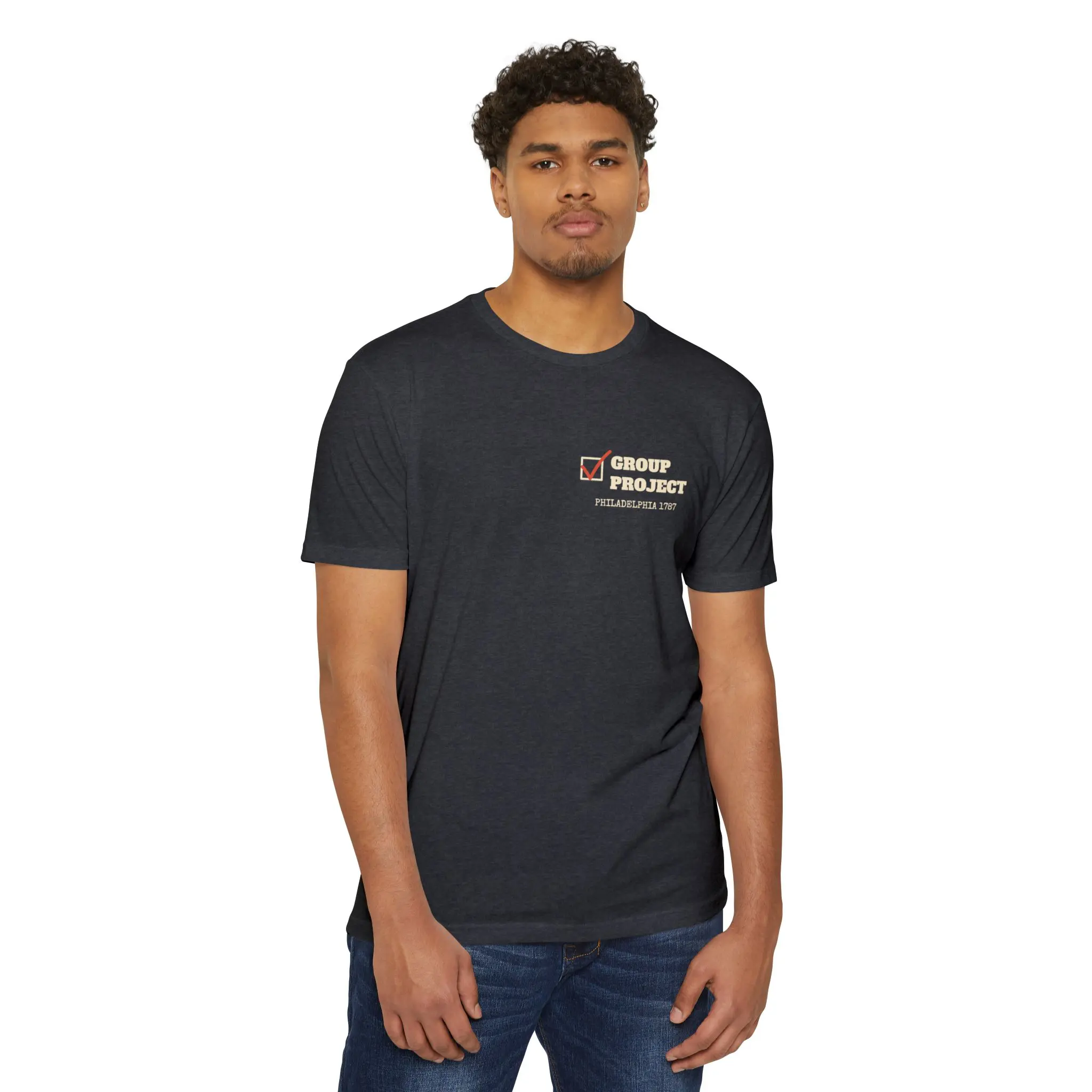 The Original Group Project T-Shirt | 1787 Convention Front and Back Tee - Image 15