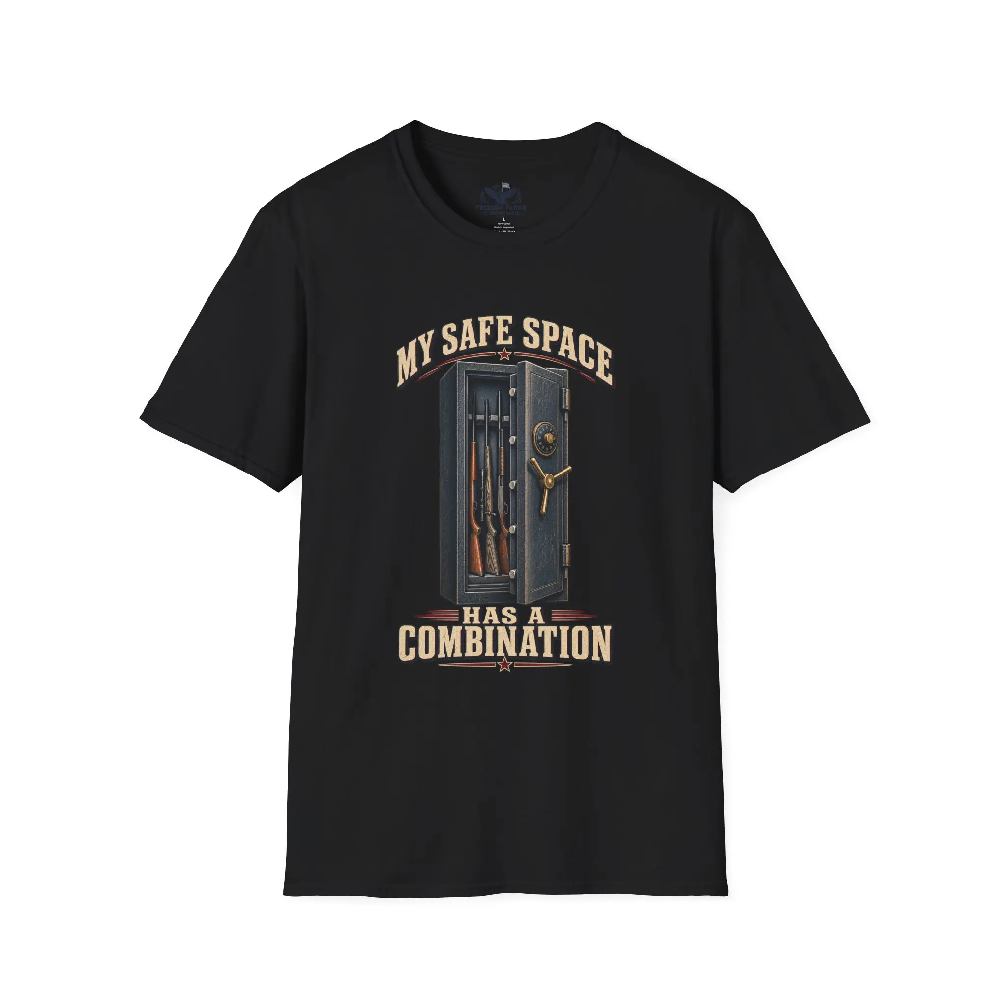 My Safe Space Has a Combination T-Shirt | Funny Gun Safe Tee