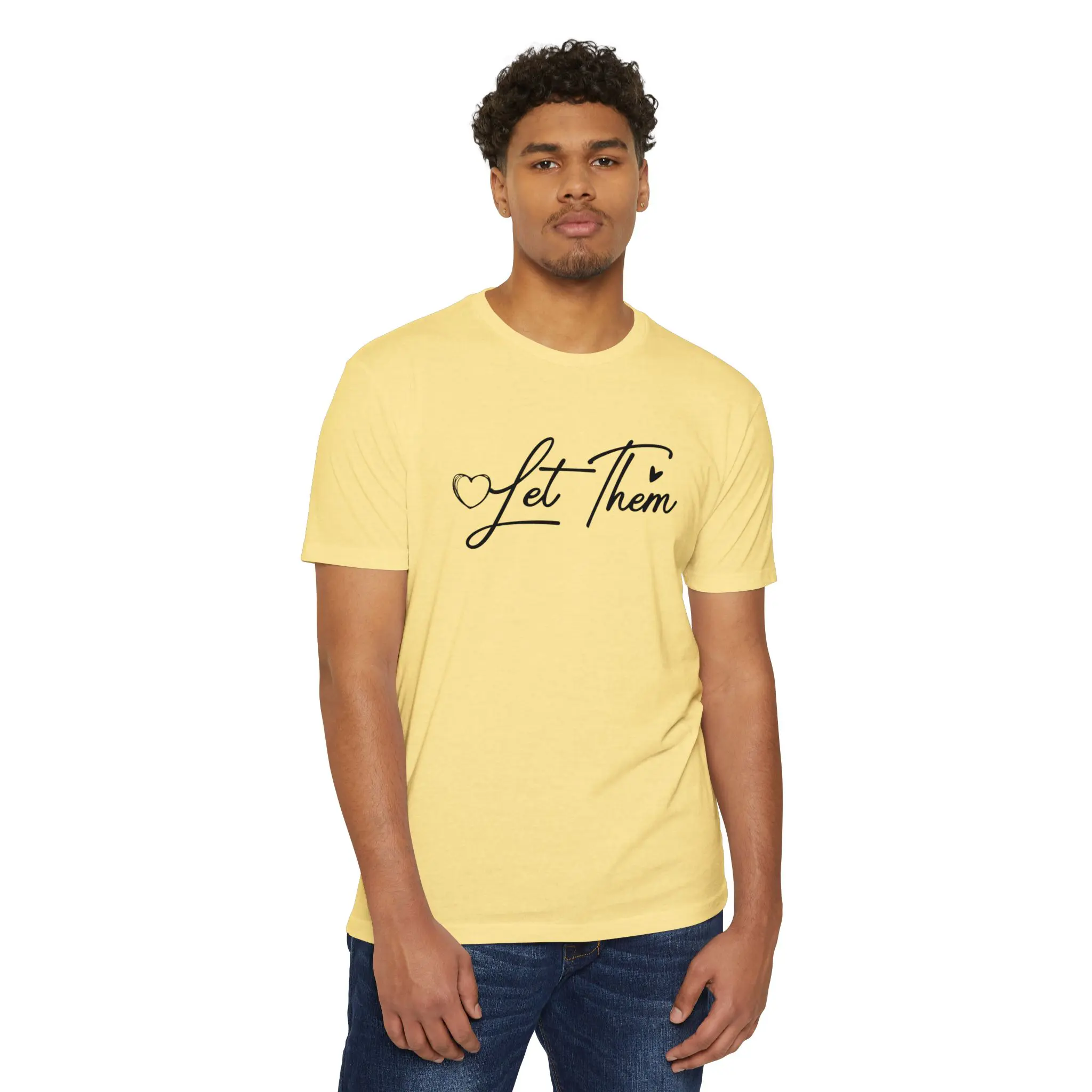 Let Them Front and Back Print T-Shirt | Never Let Them Dim Your Light Tee - Image 3