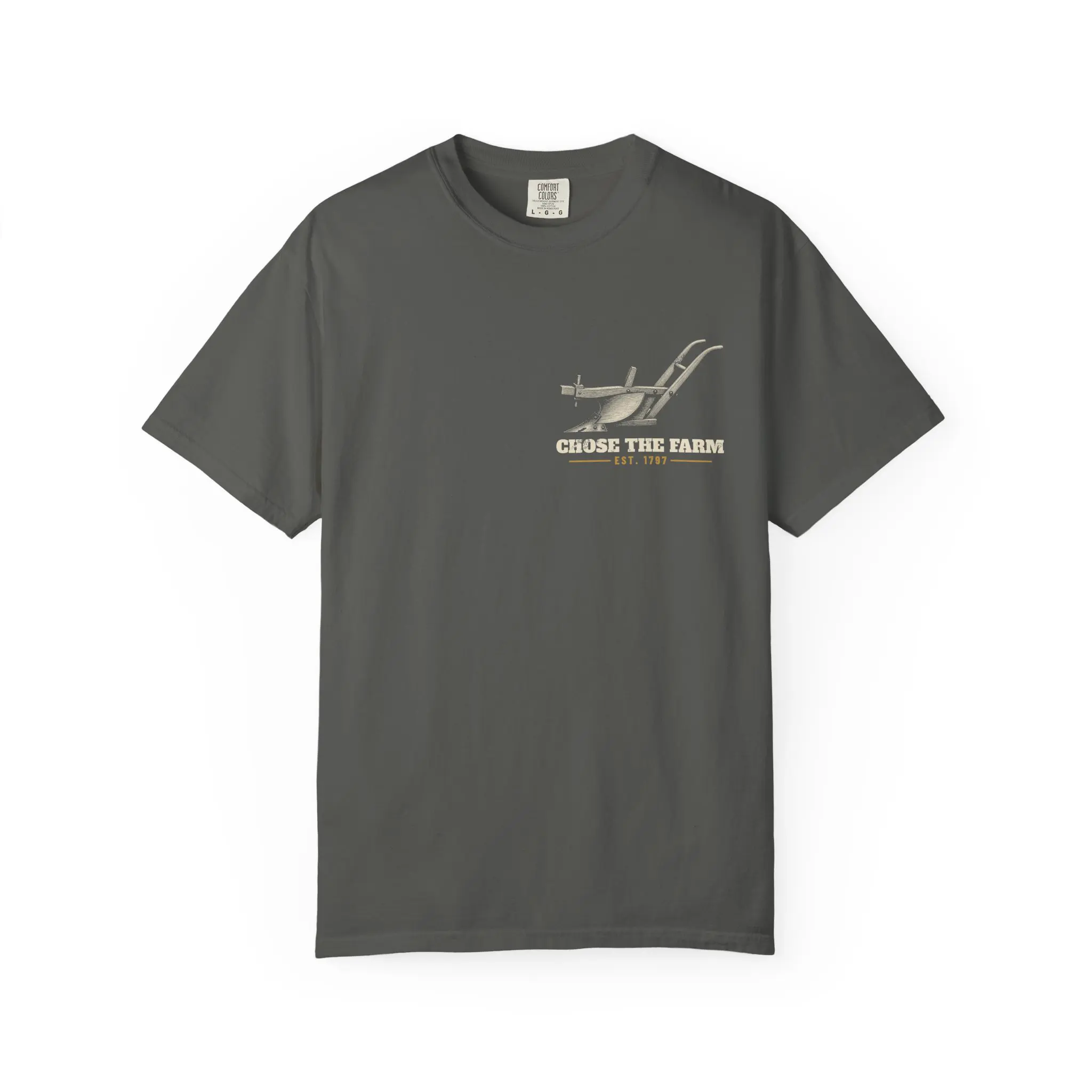 Could Have Been King, Chose the Farm T-Shirt | George Washington Front and Back Tee - Image 5