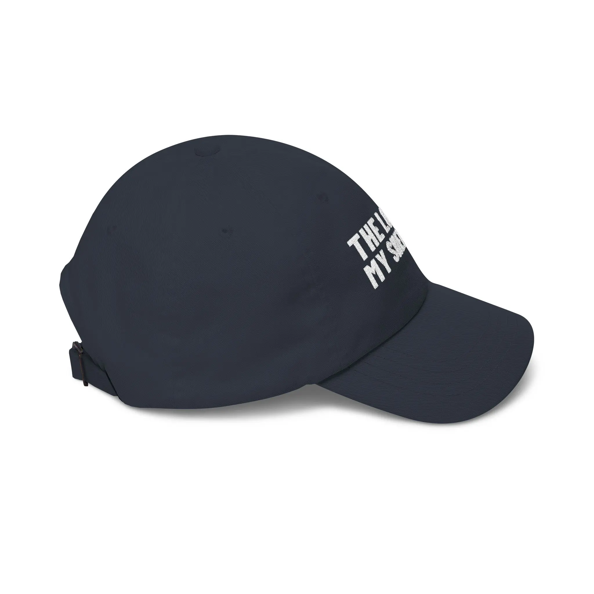 The Lord Is My Shepherd Dad Hat | Embroidered Psalm 23 Cap - Image 4