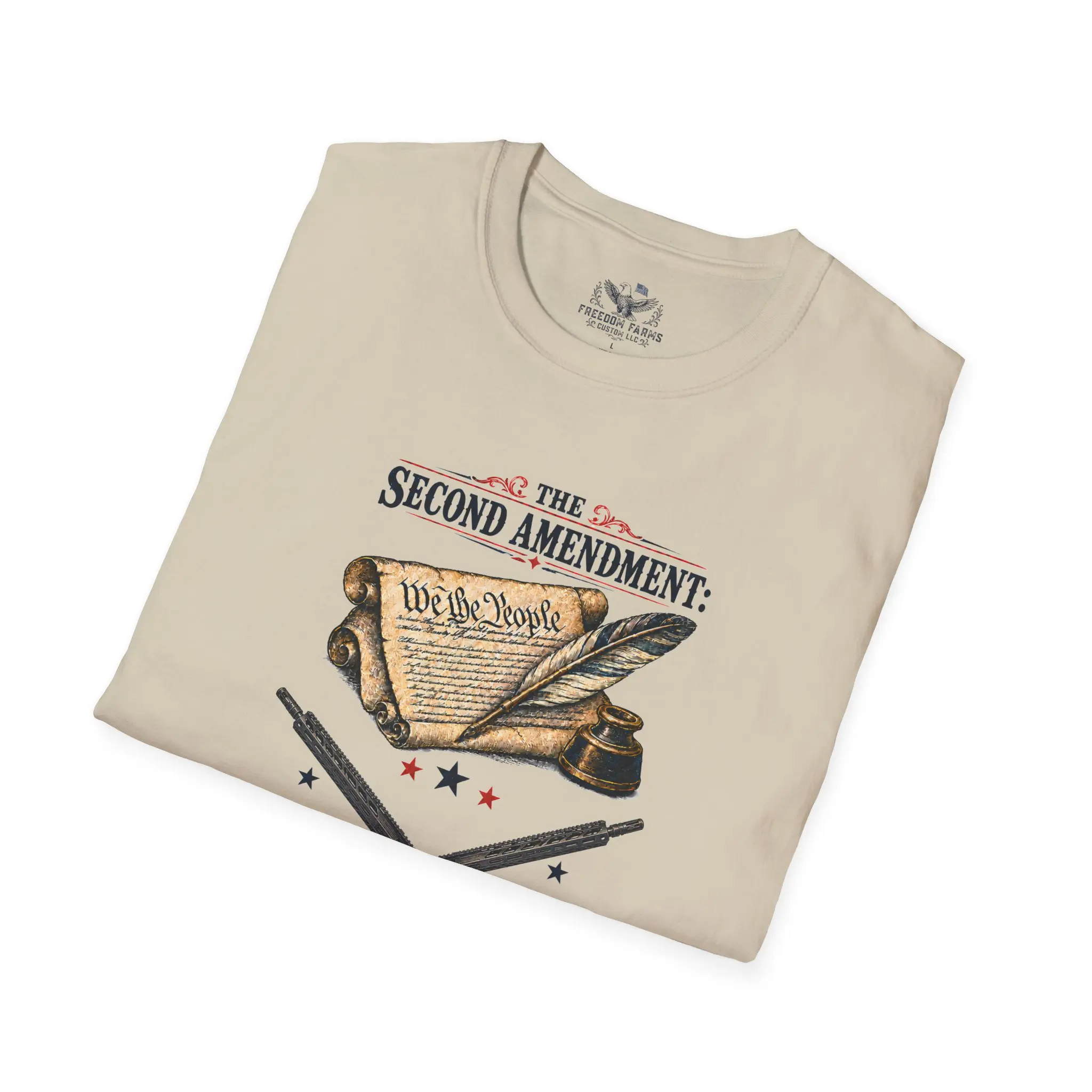 The Second Amendment: America's Original Backup Plan Tee | We the People 2A - Image 4