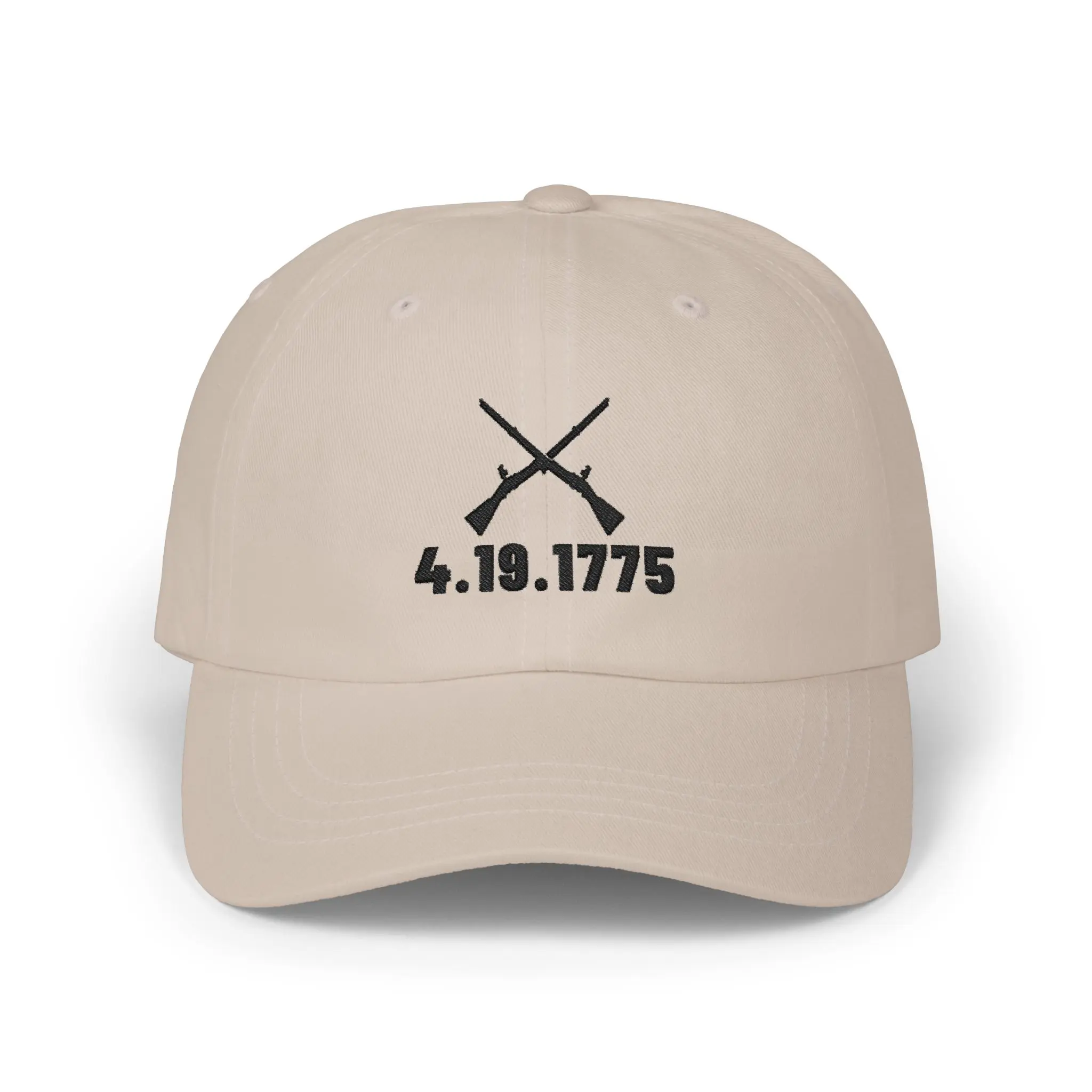 Concord 4.19.1775 Dad Hat | Embroidered Musket Revolutionary War Cap