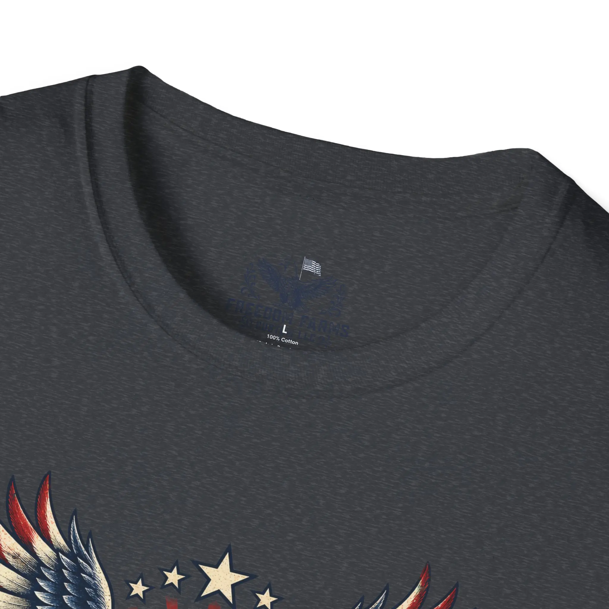 Liberty Is a God-Given Right T-Shirt | Patriotic Eagle Americana Tee - Image 7