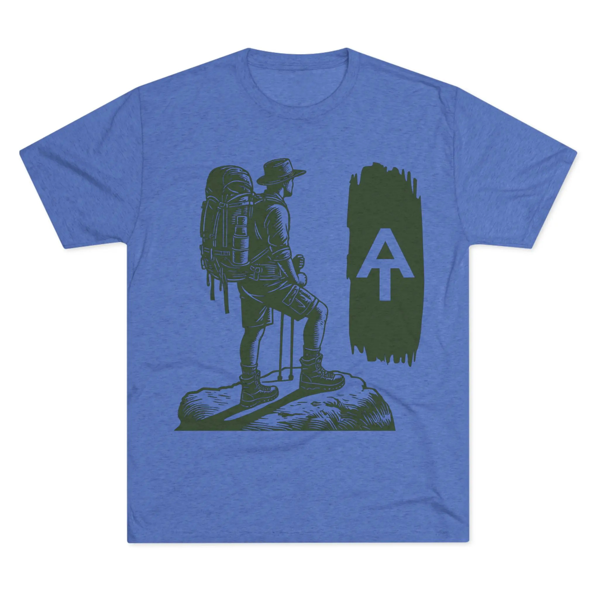 Appalachian Trail Hiker Tri-Blend Tee | AT Backpacker Mountain Shirt - Image 13