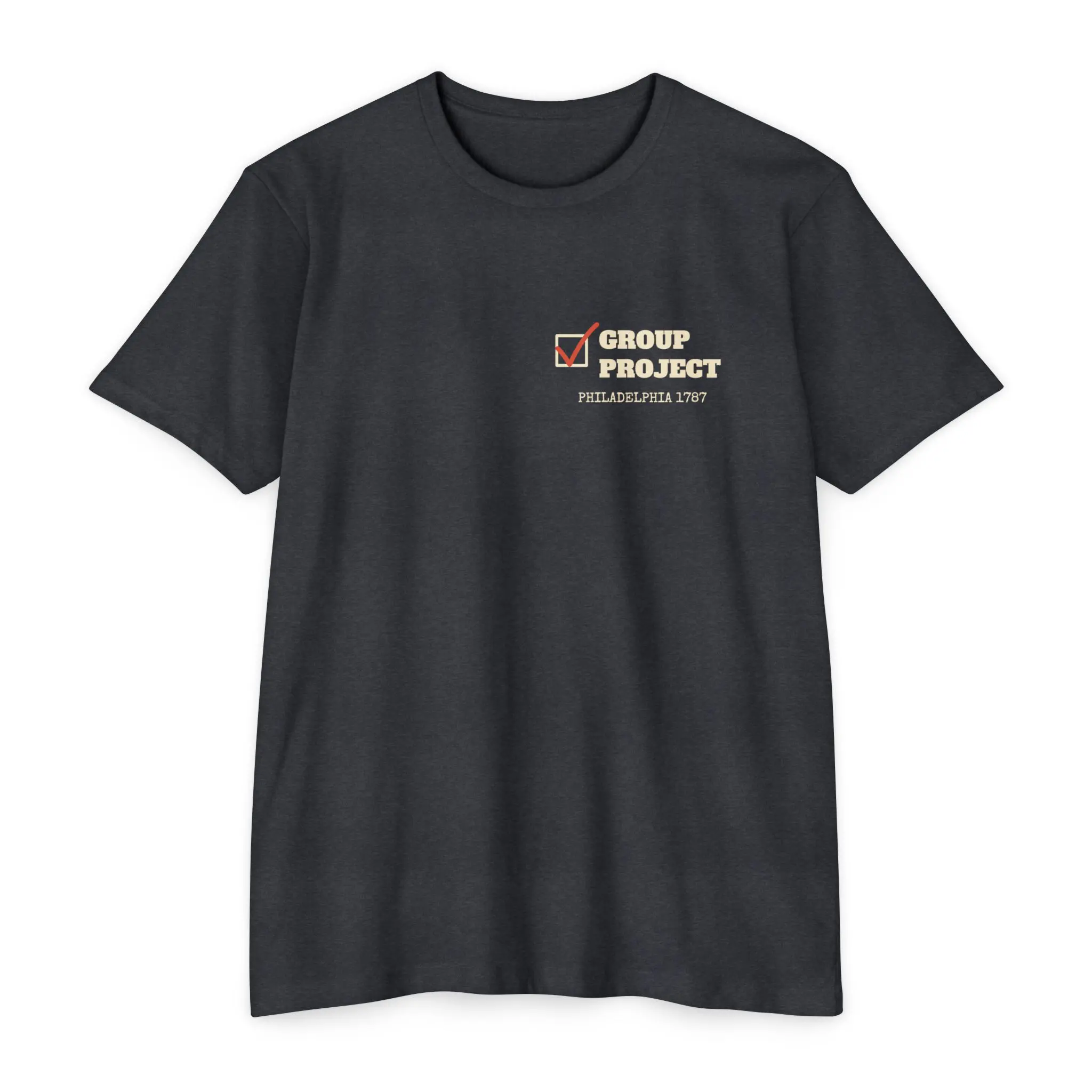 The Original Group Project T-Shirt | 1787 Convention Front and Back Tee - Image 13