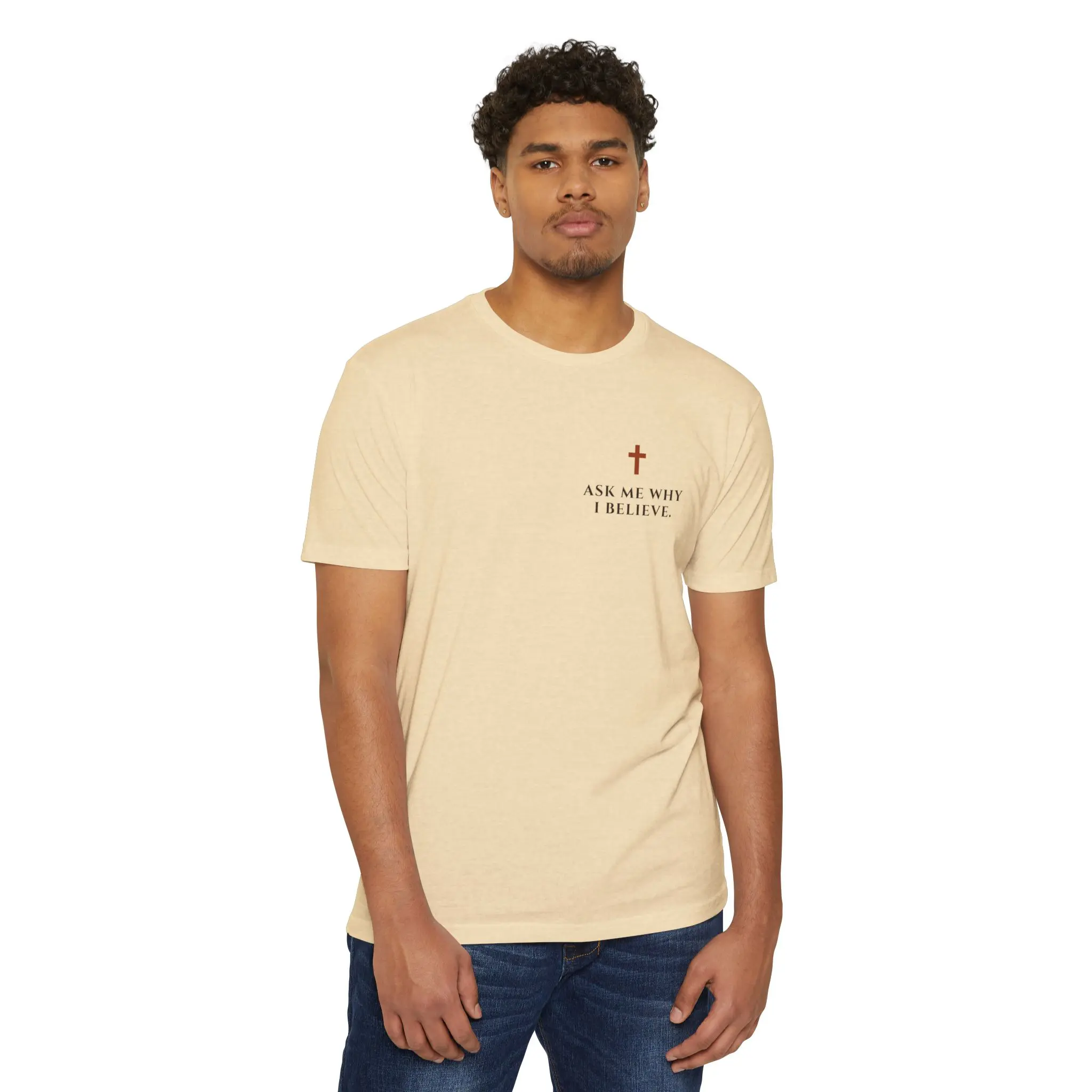 The Stones Cry Out Discoveries T-Shirt | Biblical Archaeology Grid Front and Back Tee - Image 3