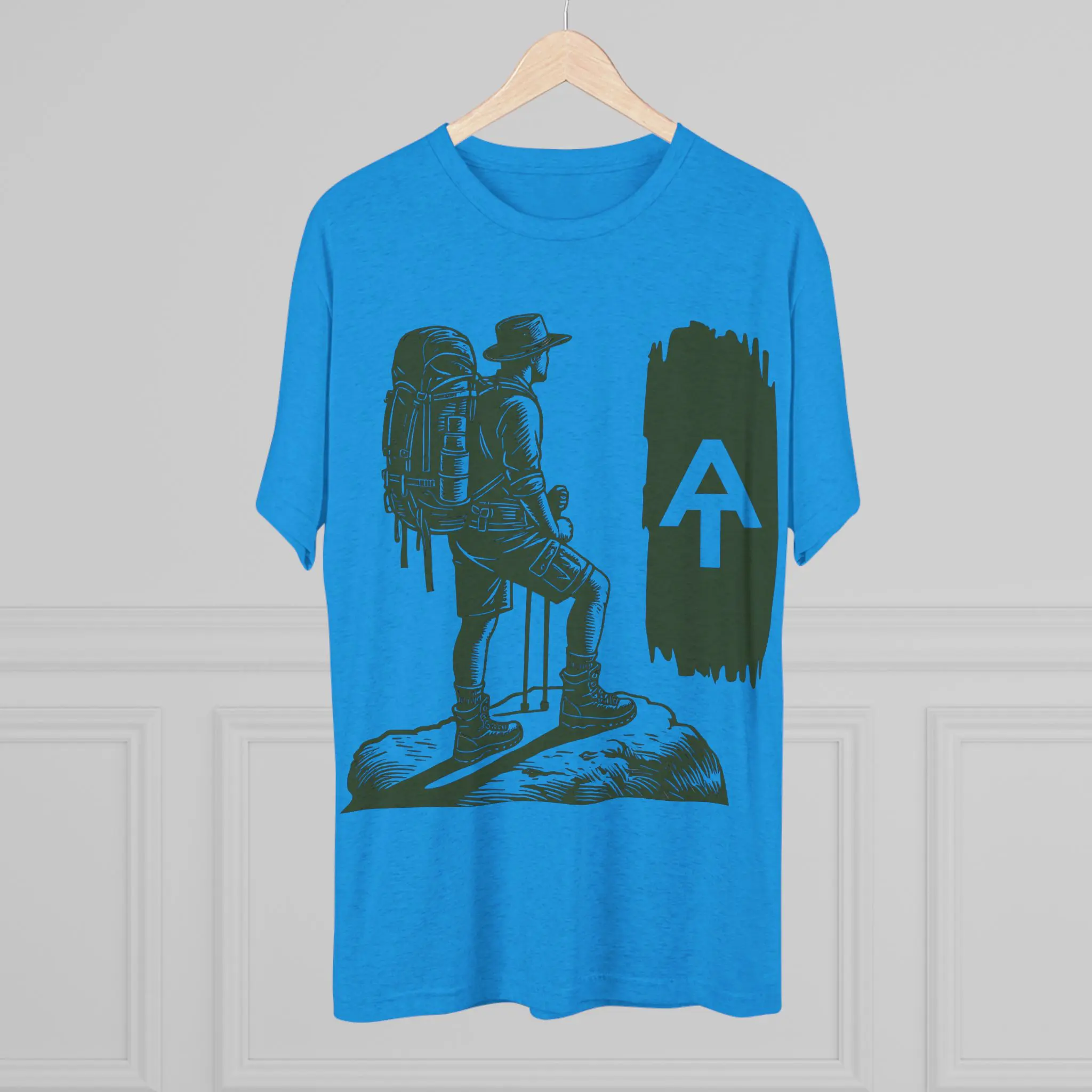 Appalachian Trail Hiker Tri-Blend Tee | AT Backpacker Mountain Shirt - Image 12