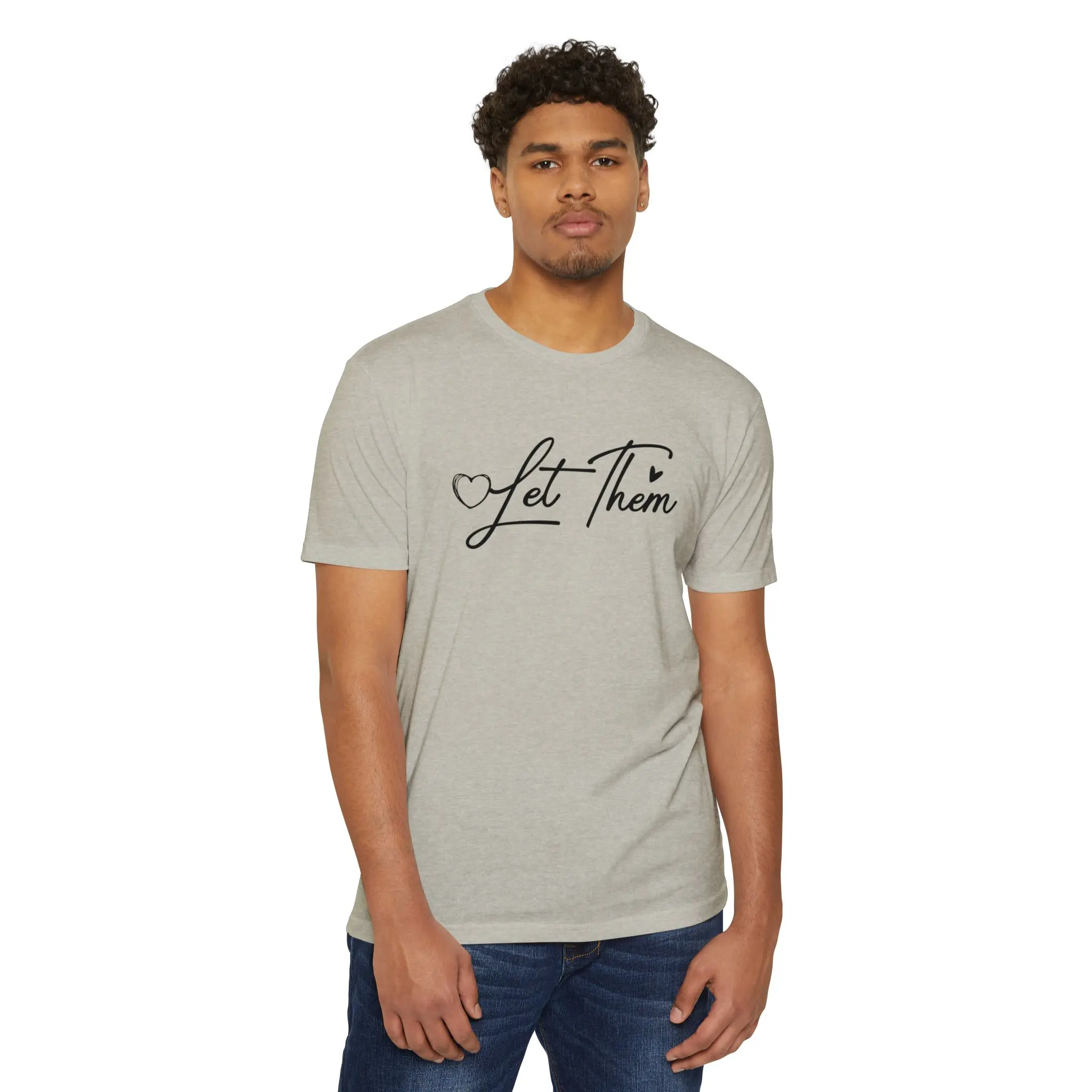 Let Them Front and Back Print T-Shirt | Never Let Them Dim Your Light Tee - Image 15