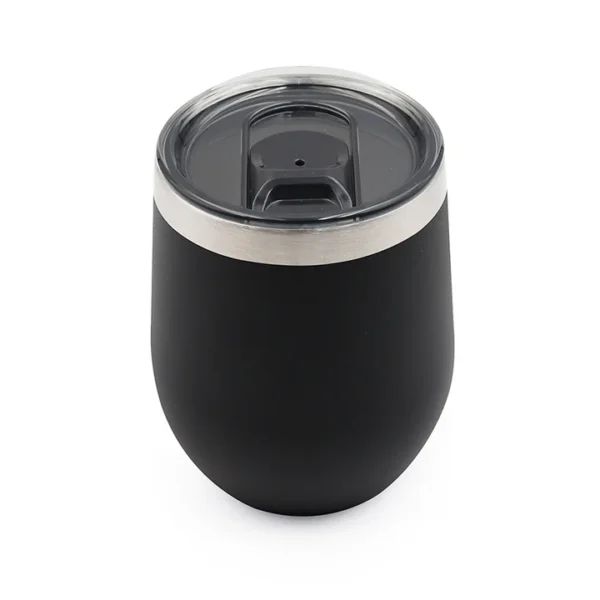 Black Wine Tumbler