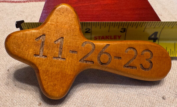 engraved cross