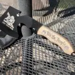 Multi-use Axe engraved