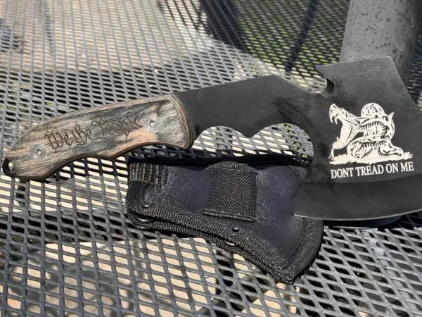 Custom Engraved Full Tang Axe – Craft Your Legend! - Image 4